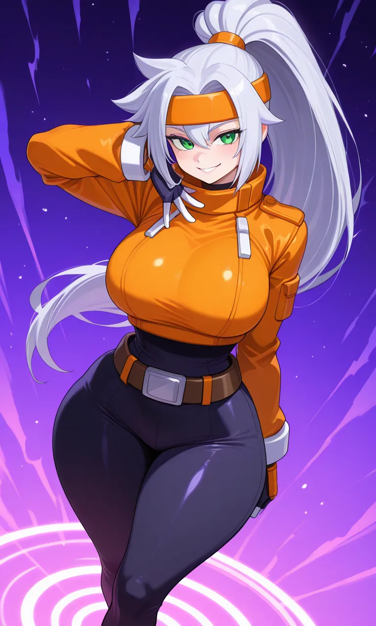 Megaman ZX Advent - Ashe daidoujpv ai generated page 2 full