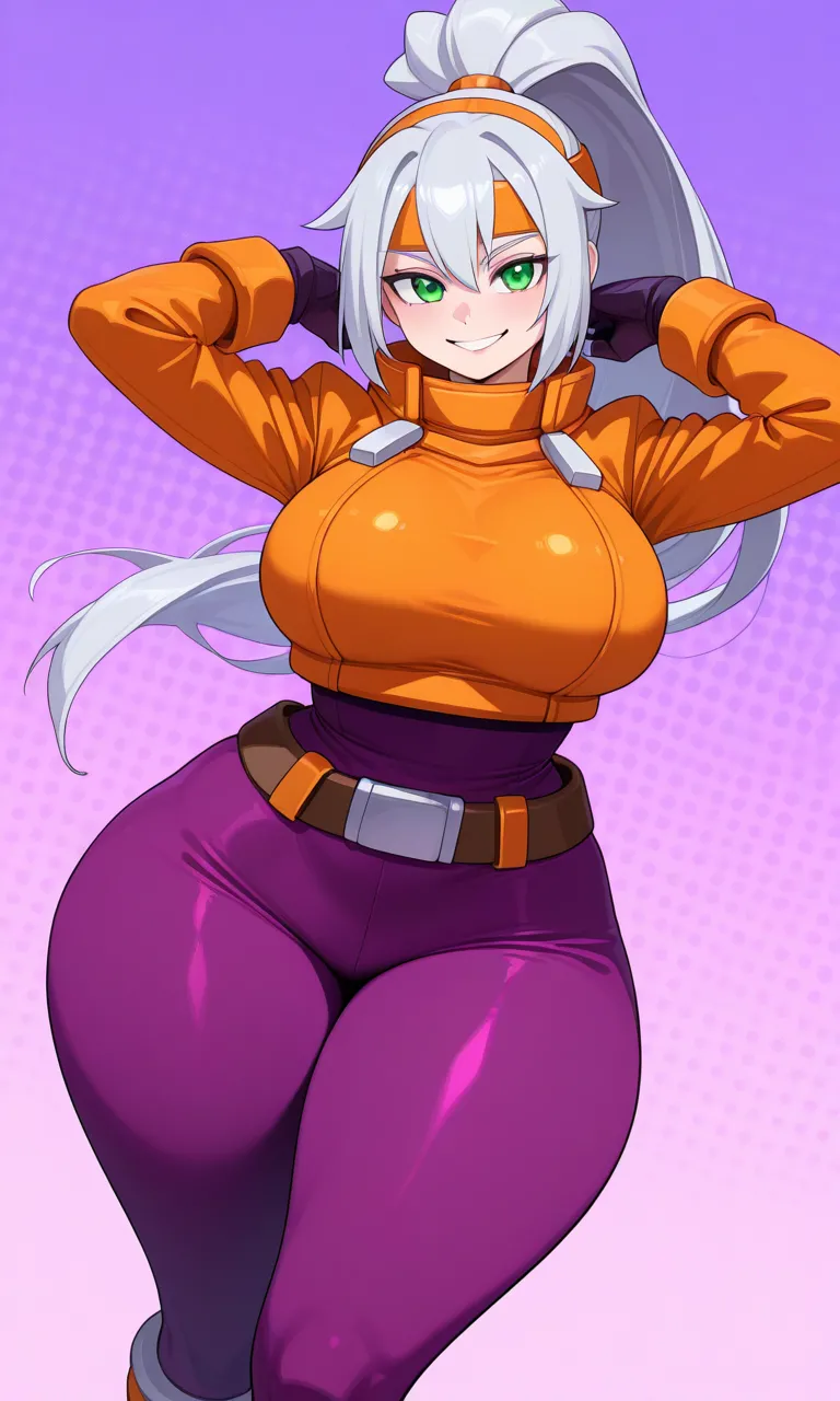 Megaman ZX Advent - Ashe daidoujpv ai generated page 3 full