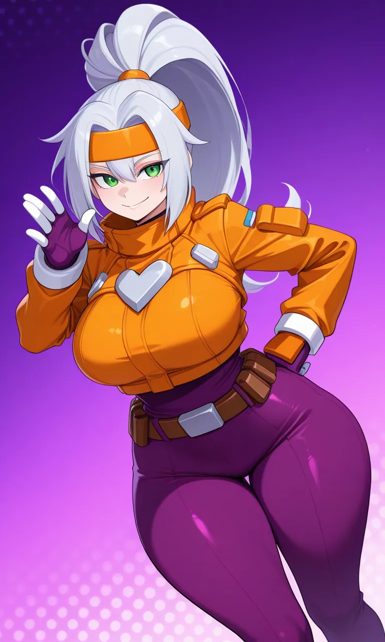 Megaman ZX Advent - Ashe daidoujpv ai generated page 4 full