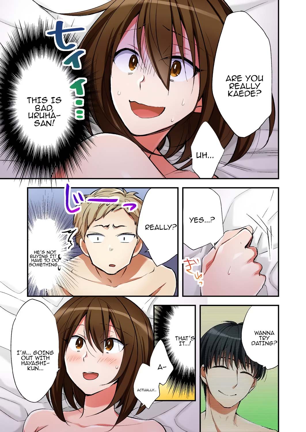 Fuuzokujou to Boku no Karada ga Irekawatta node Sex Shite mita 6 | My body was swapped with a prostitute's, so I tried having sex 6 page 3 full