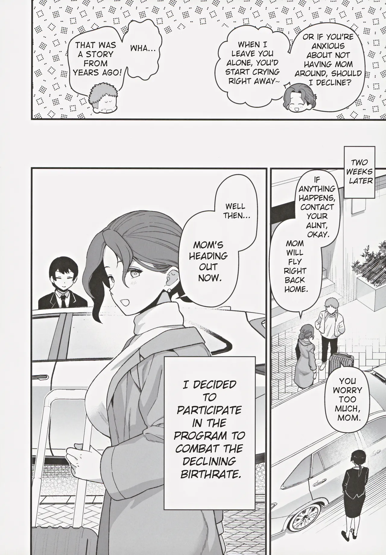 Shoushika Taisaku Partnership ni Erabarete Shimatta Haha to Osu | A Mother And A Stranger Male Chosen As Partners To Counter The Declining Birthrate page 5 full