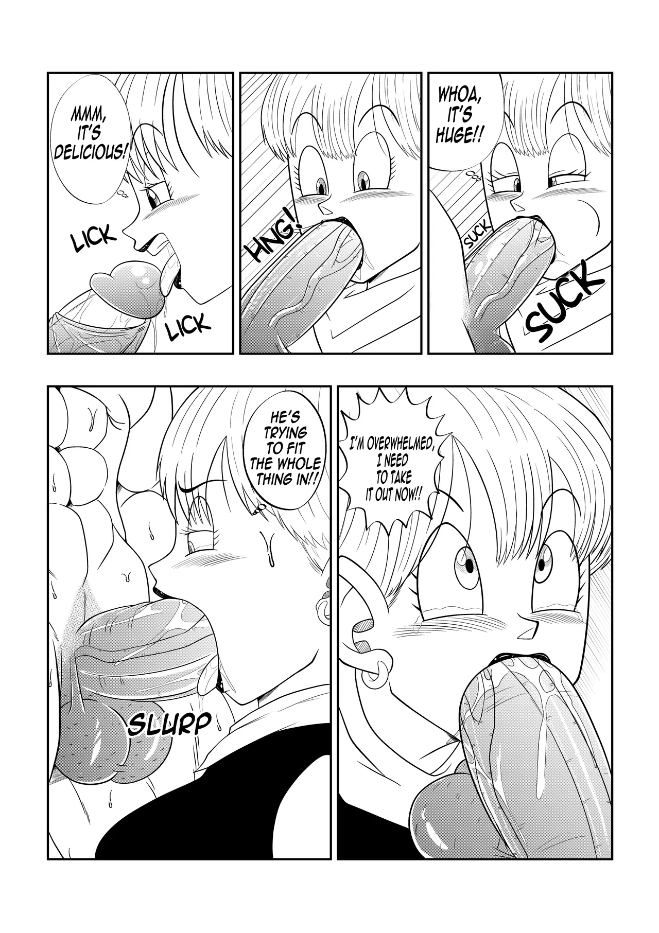 Dragon Ball Z: AMONG THE SHADOWS OF THE PALACE page 10 full