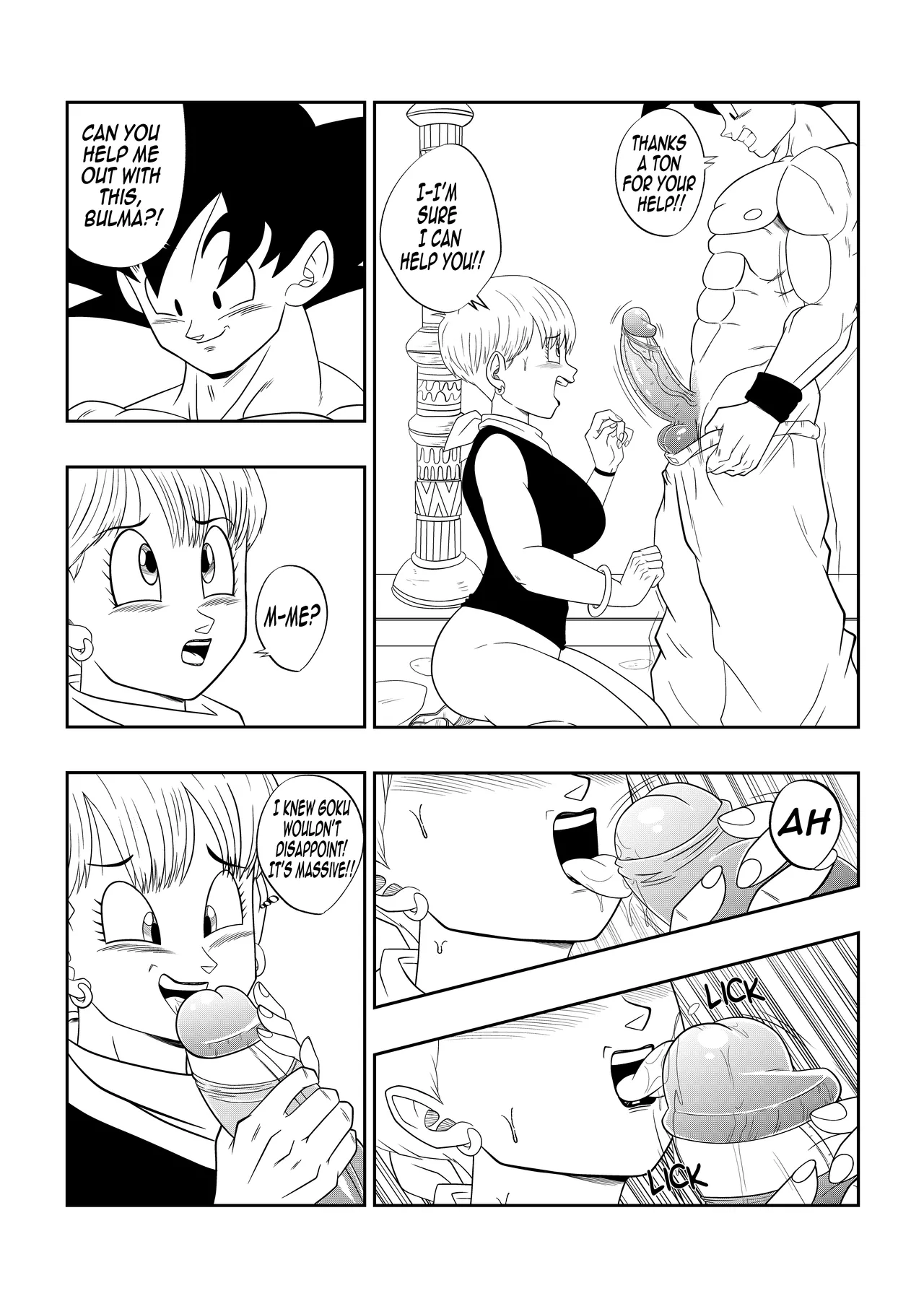 Dragon Ball Z: AMONG THE SHADOWS OF THE PALACE page 9 full