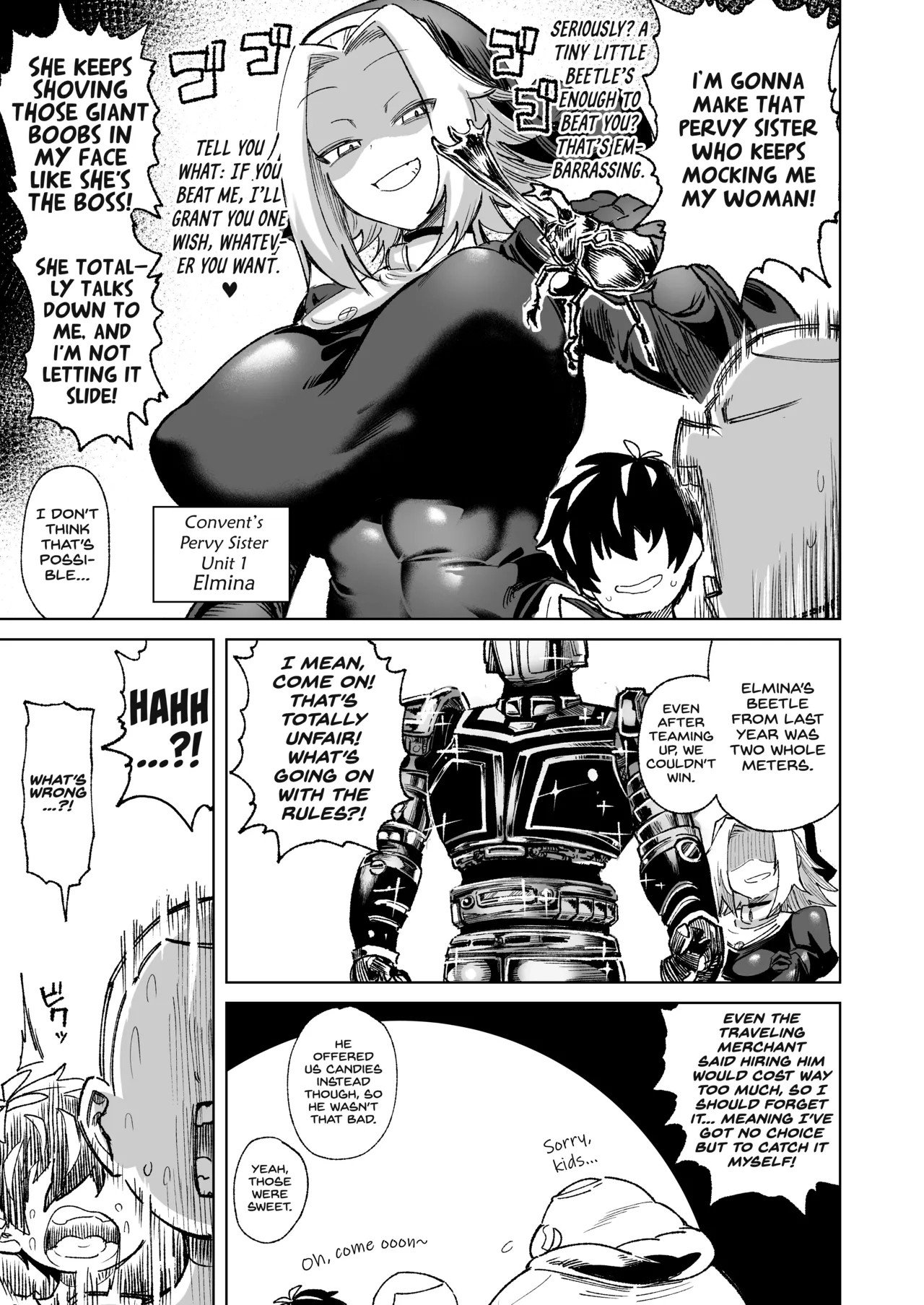 Mamono no Sei dakara Shikata nee yona | It’s the Monster’s Fault, I Can't Really Help It page 5 full