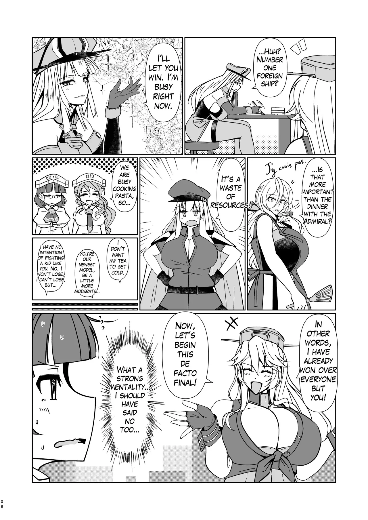 I love big, strong Fleet Girls 1 page 5 full