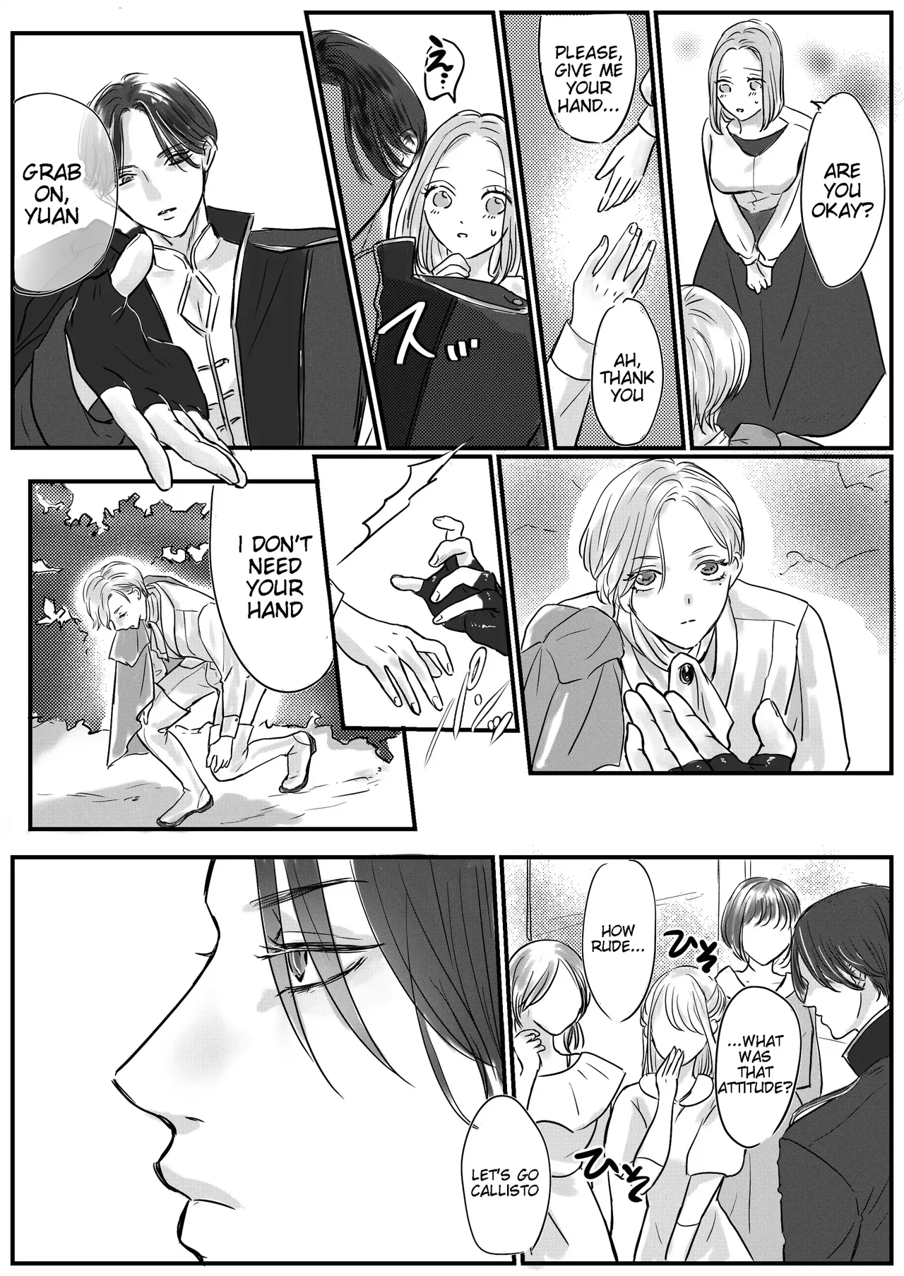 Villainous Reincarnation: The Obsession Of The Presumed Hero Is So Strong That He Is Forced To Undergo A Sex Change⁉ chapter 1 part 1 page 7 full