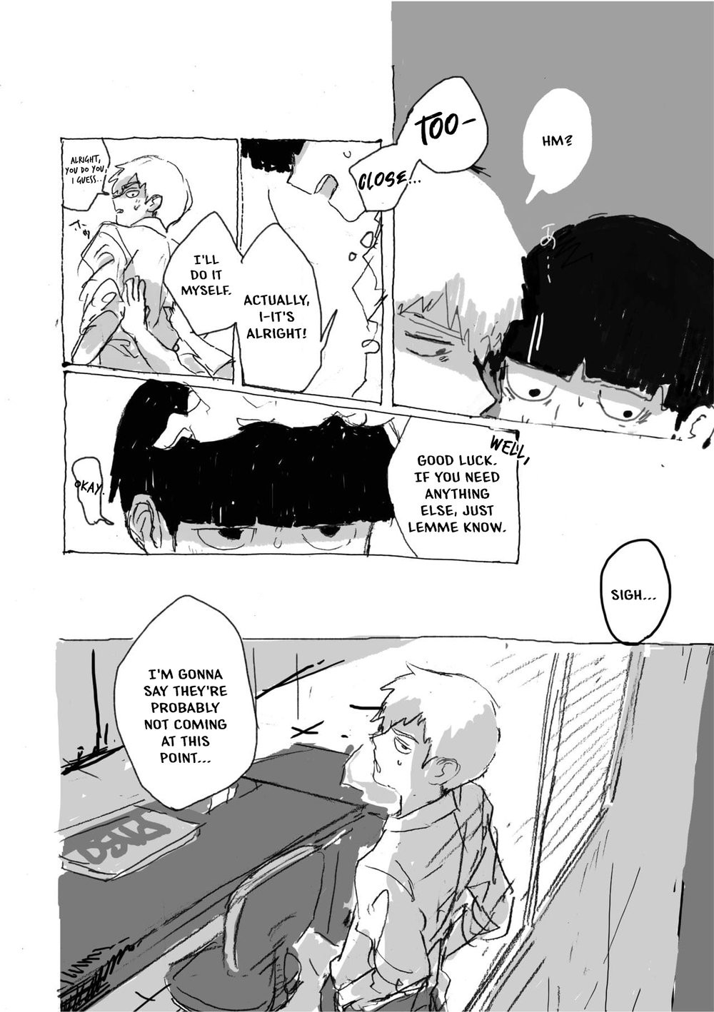Yumeno Hotori, Natsuno Hate - Mob Psycho 100 DJ page 9 full