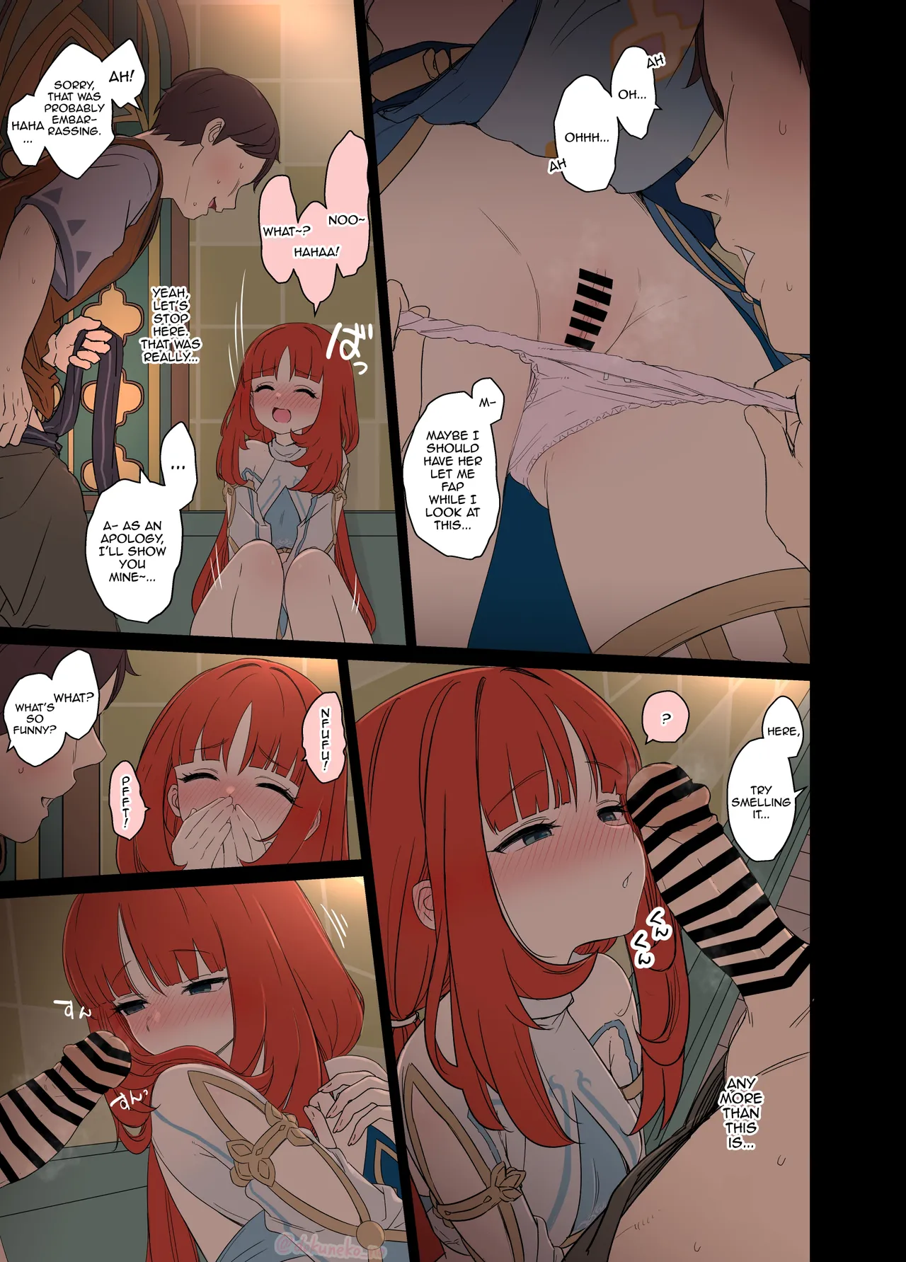 Nilou ni Warui Koto o Suru Hanashi  | Story About Doing Bad Things to Nilou page 8 full