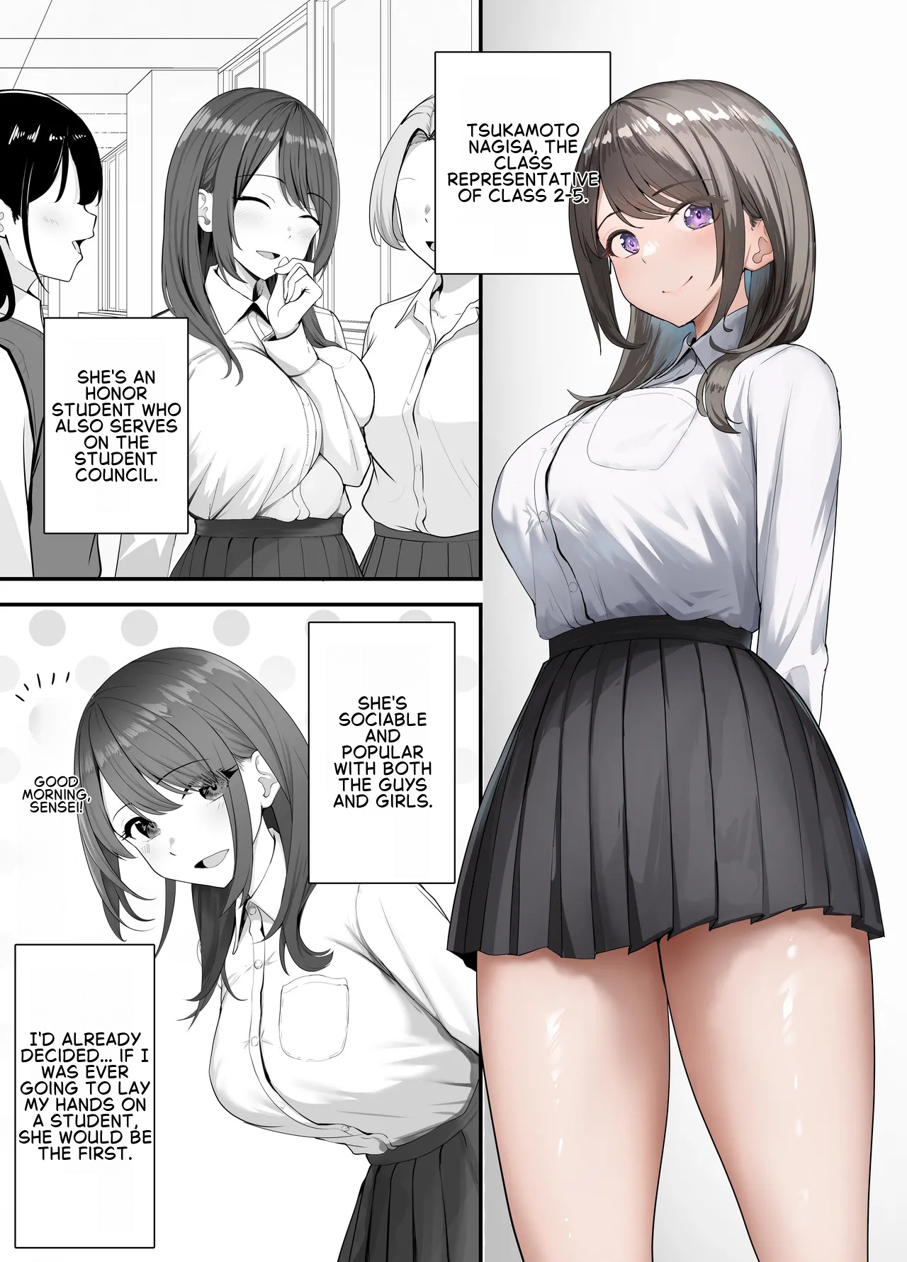 Saimin Kyoushi ga Seito o Onaho ni Suru Hanashi | THE STORY OF A HYPNOSIS TEACHER TURNING A STUDENT INTO A FUCKHOLE page 3 full