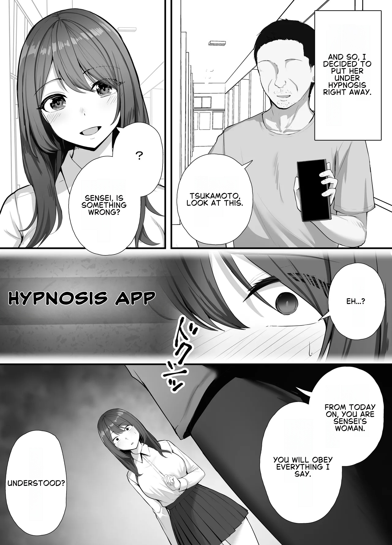 Saimin Kyoushi ga Seito o Onaho ni Suru Hanashi | THE STORY OF A HYPNOSIS TEACHER TURNING A STUDENT INTO A FUCKHOLE page 4 full