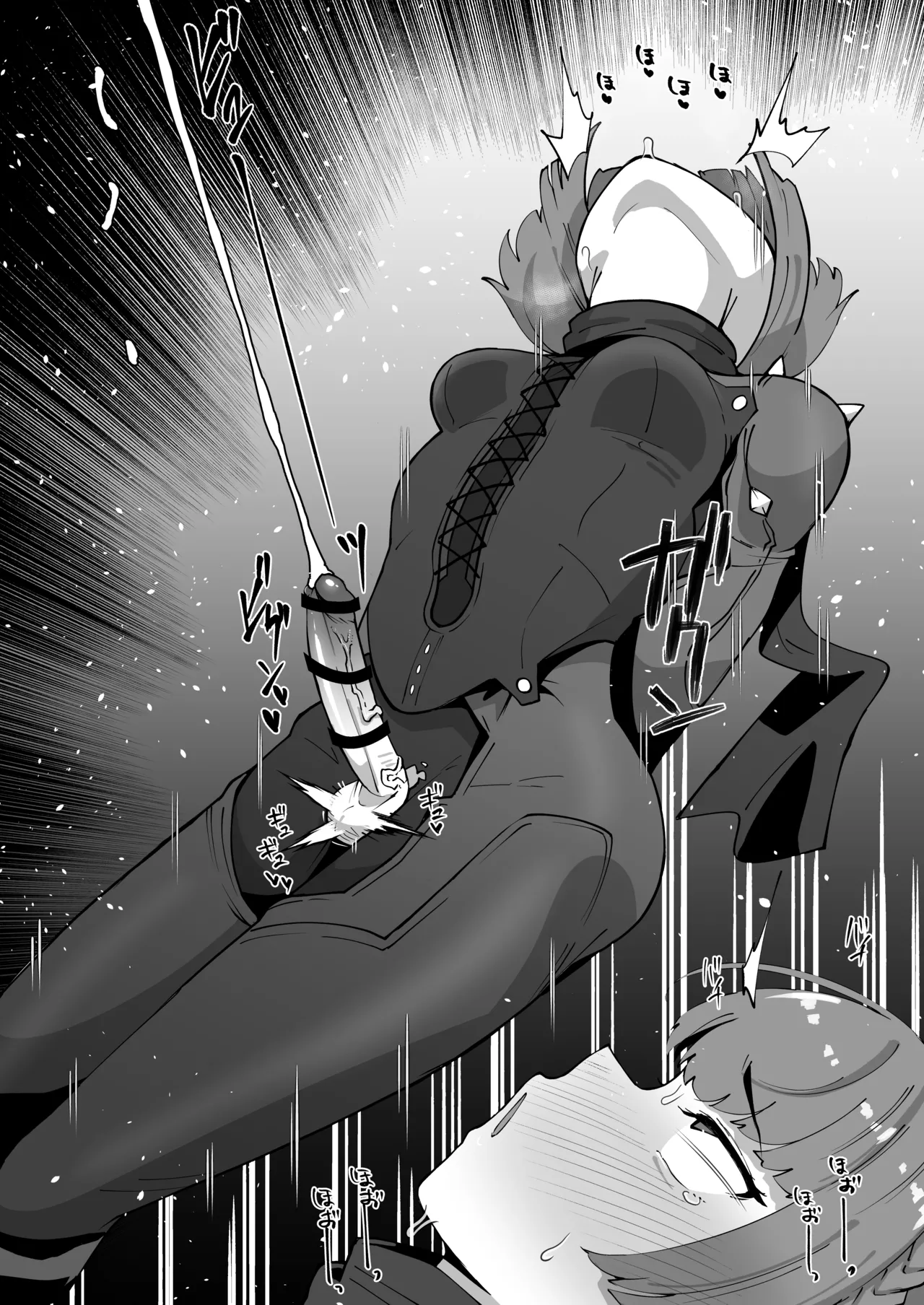 ふたなり新島真の精子と情報を搾る page 6 full