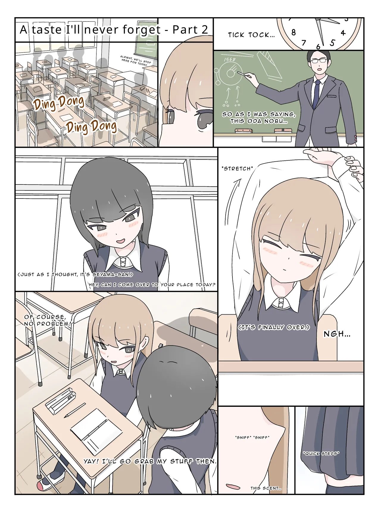 A taste you'll never forget - Mikurunomi page 1 full