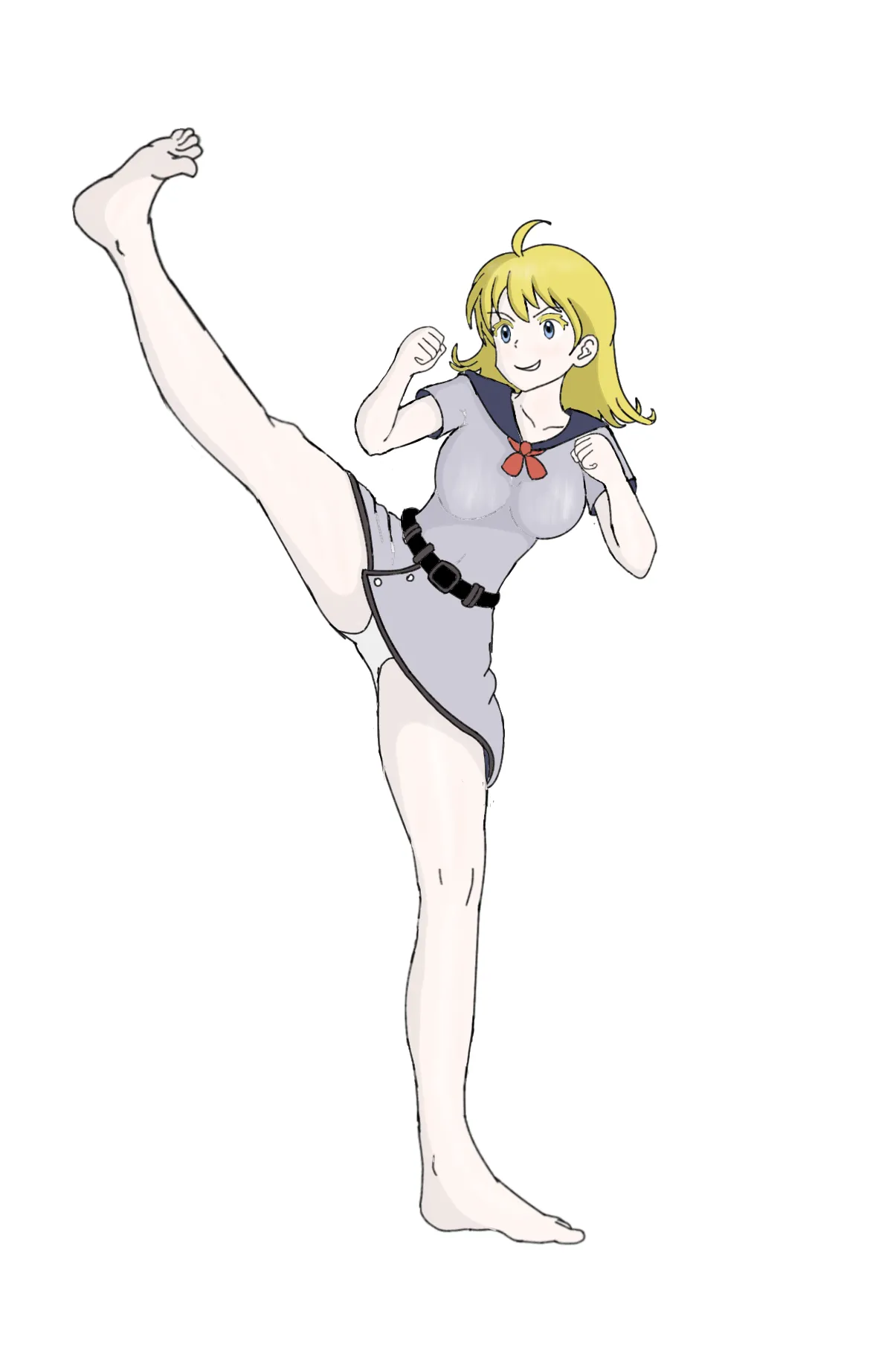 【Guro向/Rumble】武装jk特工少女 page 1 full