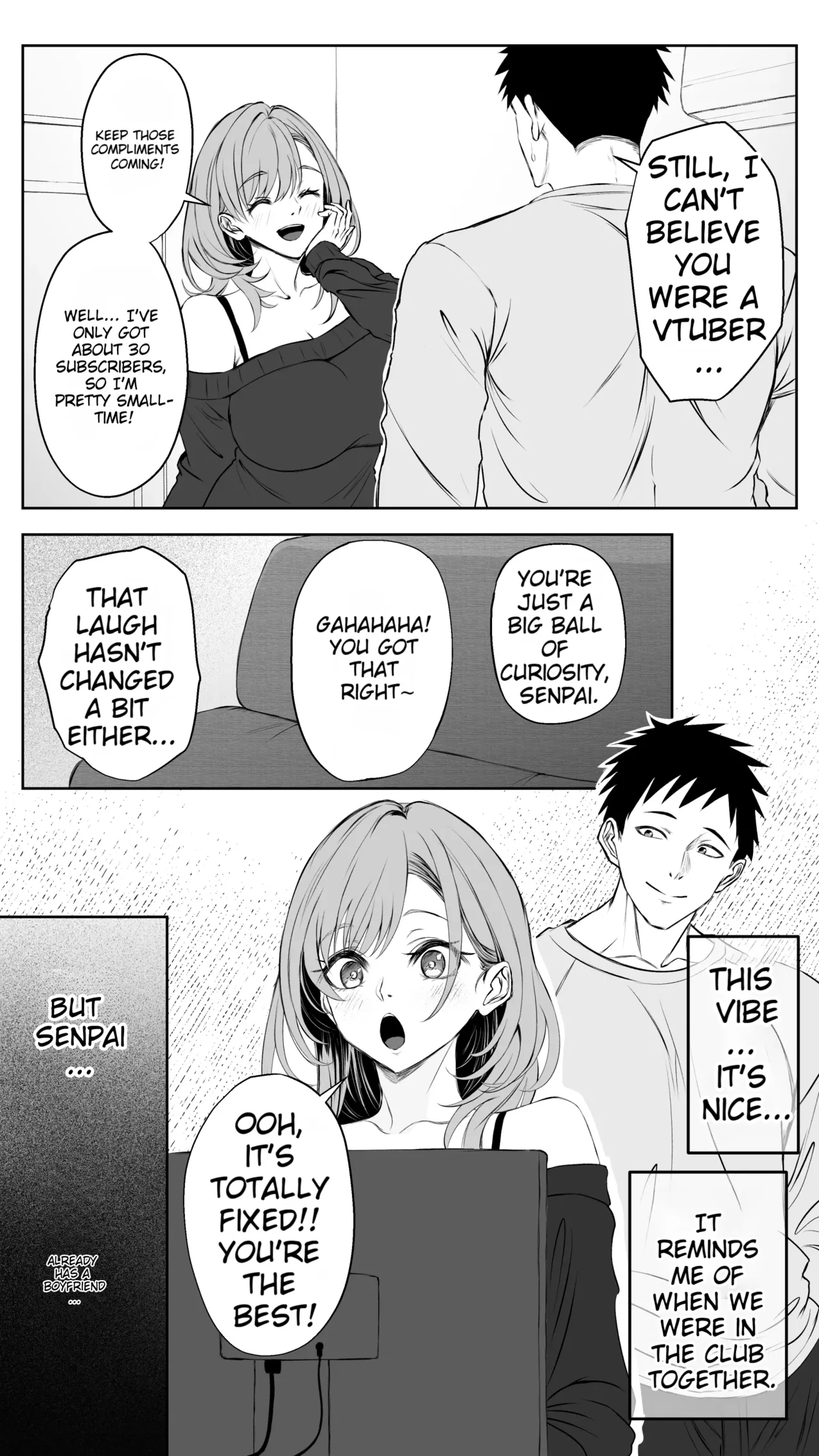 Kareshi ni Betabore Chuu no Gal Senpai ga, Ore to Tsukiau made - Be my girlfriend! Rio-senpai! page 10 full