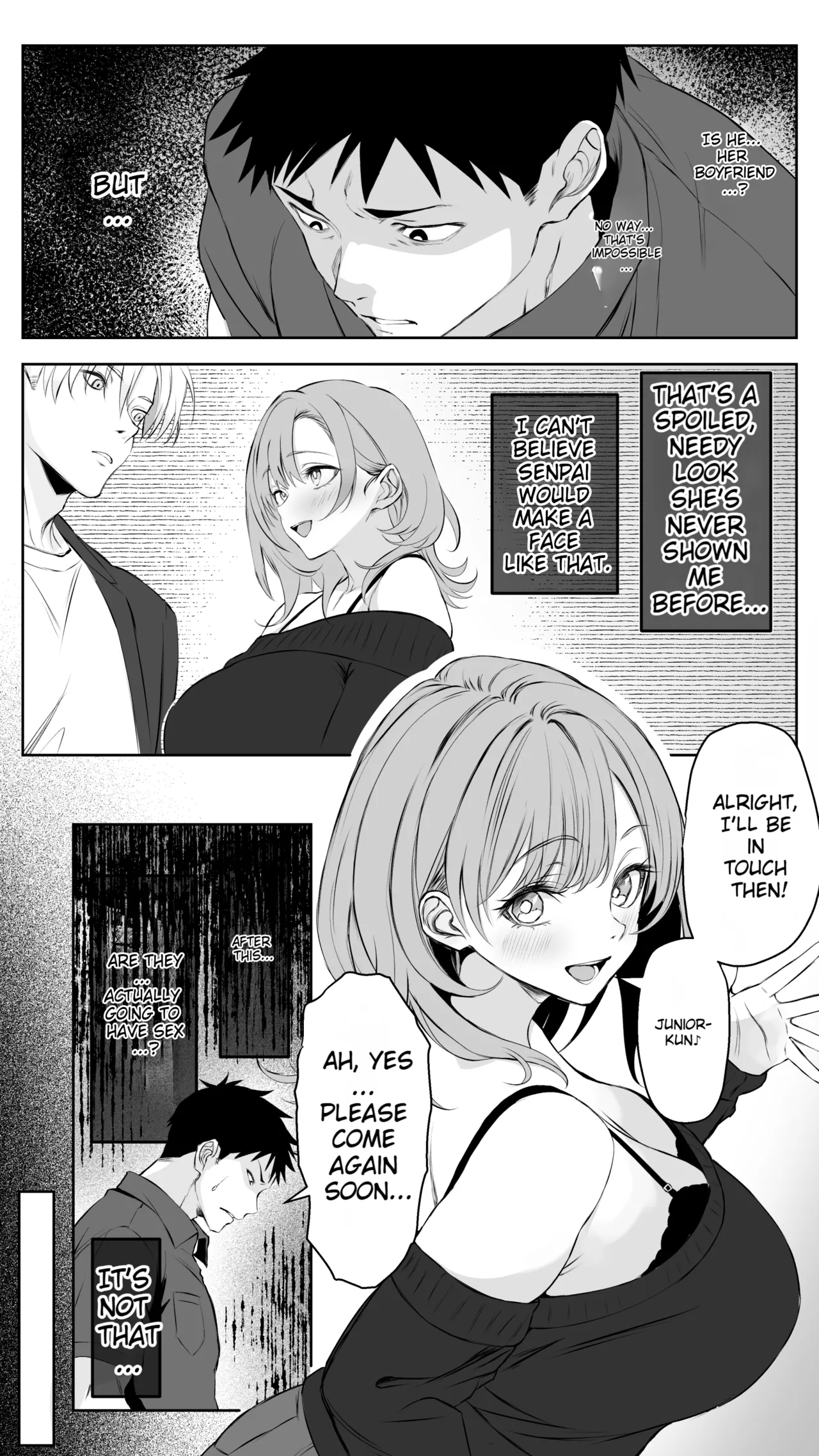 Kareshi ni Betabore Chuu no Gal Senpai ga, Ore to Tsukiau made - Be my girlfriend! Rio-senpai! page 8 full