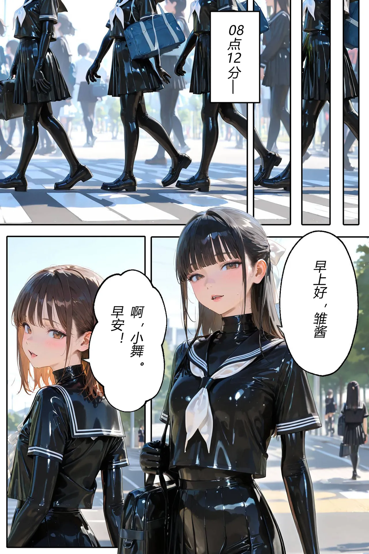 護謨学院 更生プログラム 放課後の連続拘束絶頂 page 7 full