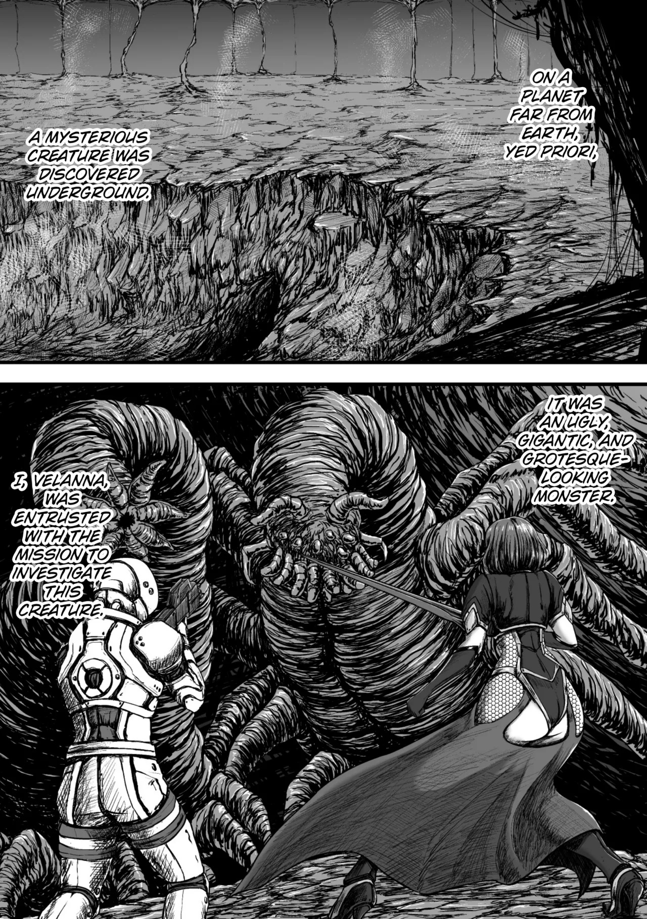 Kangoku Tentacle Battleship Episode 3 page 3 full
