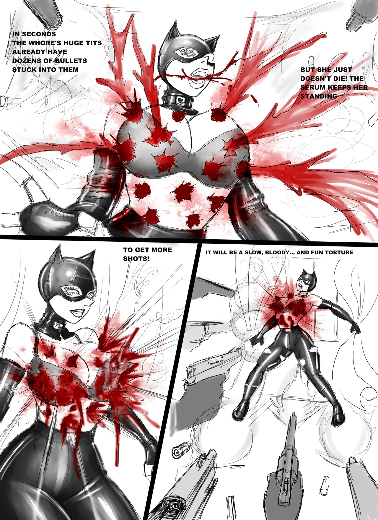 Catwoman Death and Destruction 2 page 9 full