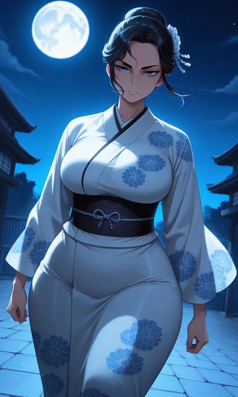 Blue Eyes Samurai - Mizu daidoujipv ai generated page 1 full