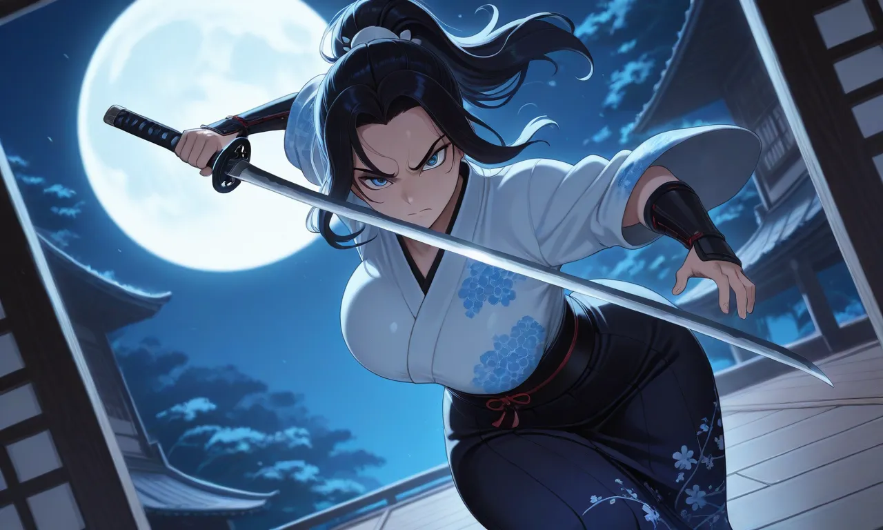 Blue Eyes Samurai - Mizu daidoujipv ai generated page 10 full