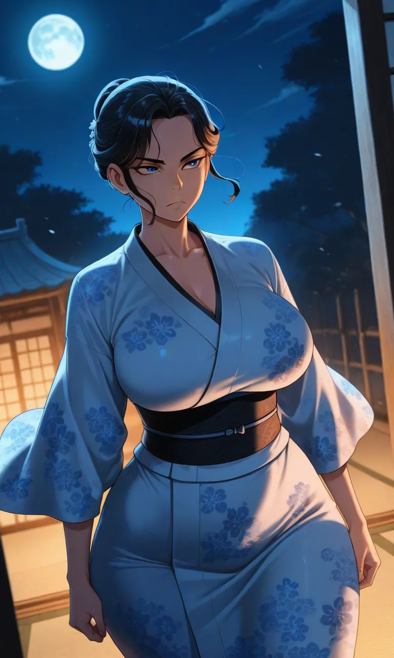 Blue Eyes Samurai - Mizu daidoujipv ai generated page 3 full