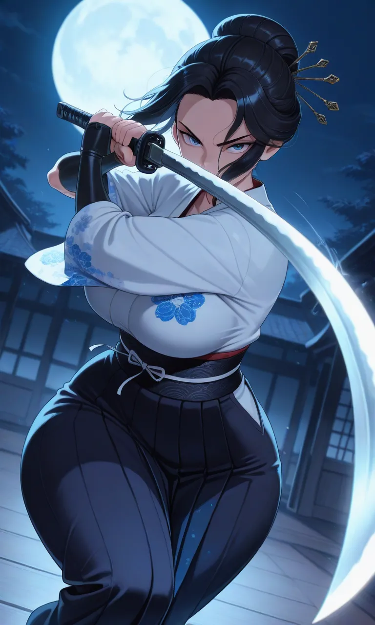 Blue Eyes Samurai - Mizu daidoujipv ai generated page 5 full