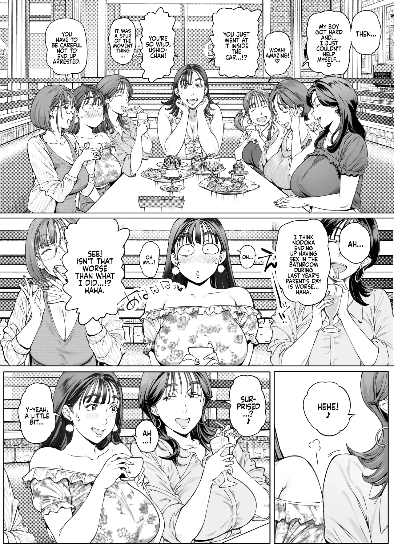 Dekiai Kansatsu Nikki 2 Mama Tomo Mi~nna de Hamedori Daiundoukai! | A Doting Mother’s Observation Diary 2: Mommy's Friend's Sports Festival Sex Tape page 7 full