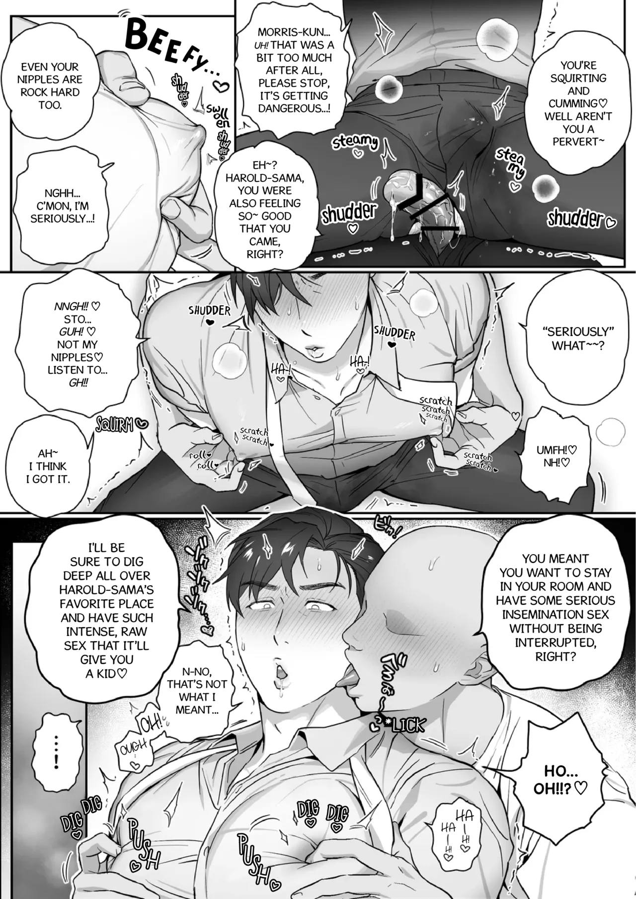 Harold and Morris’s Daily Life and Impregnation Mating page 4 full