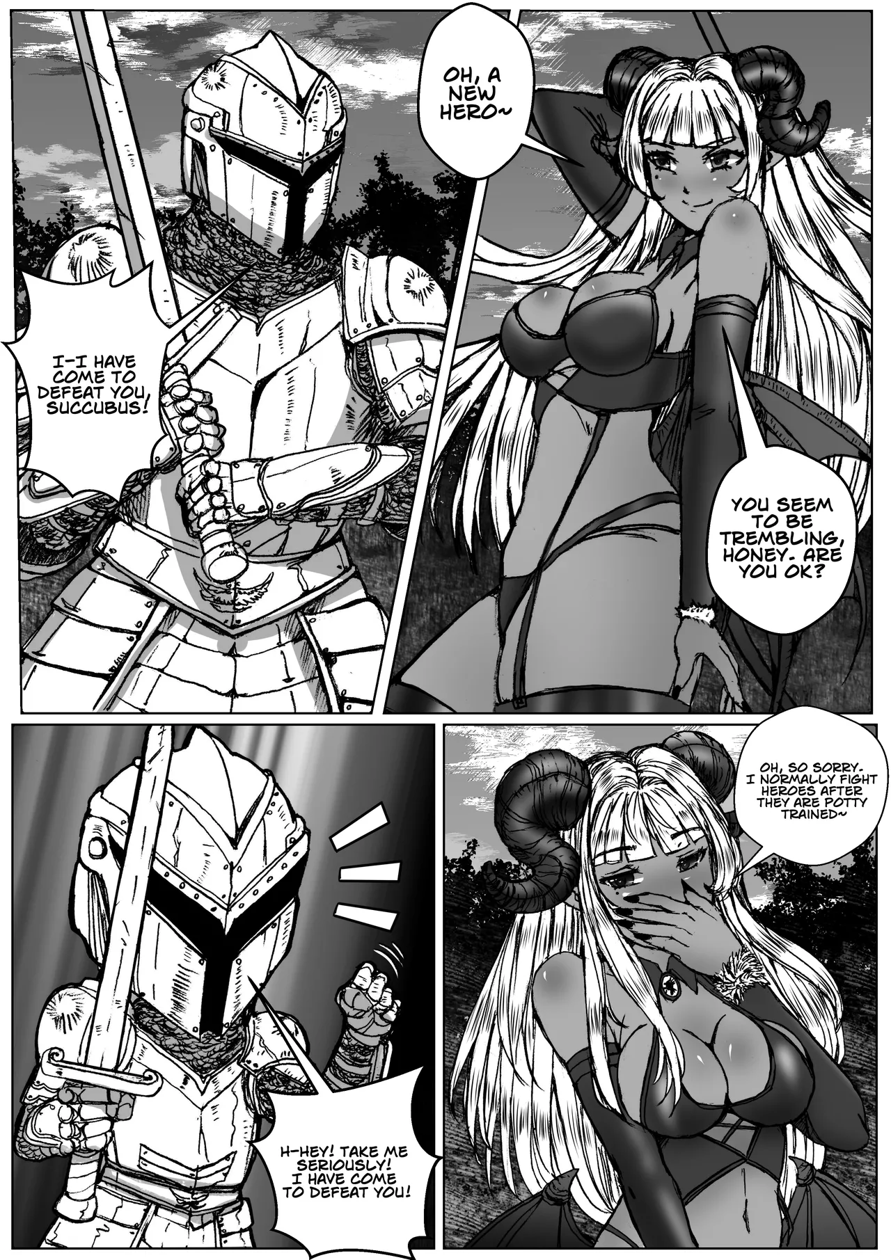 Succubus x Hero CH1 page 3 full