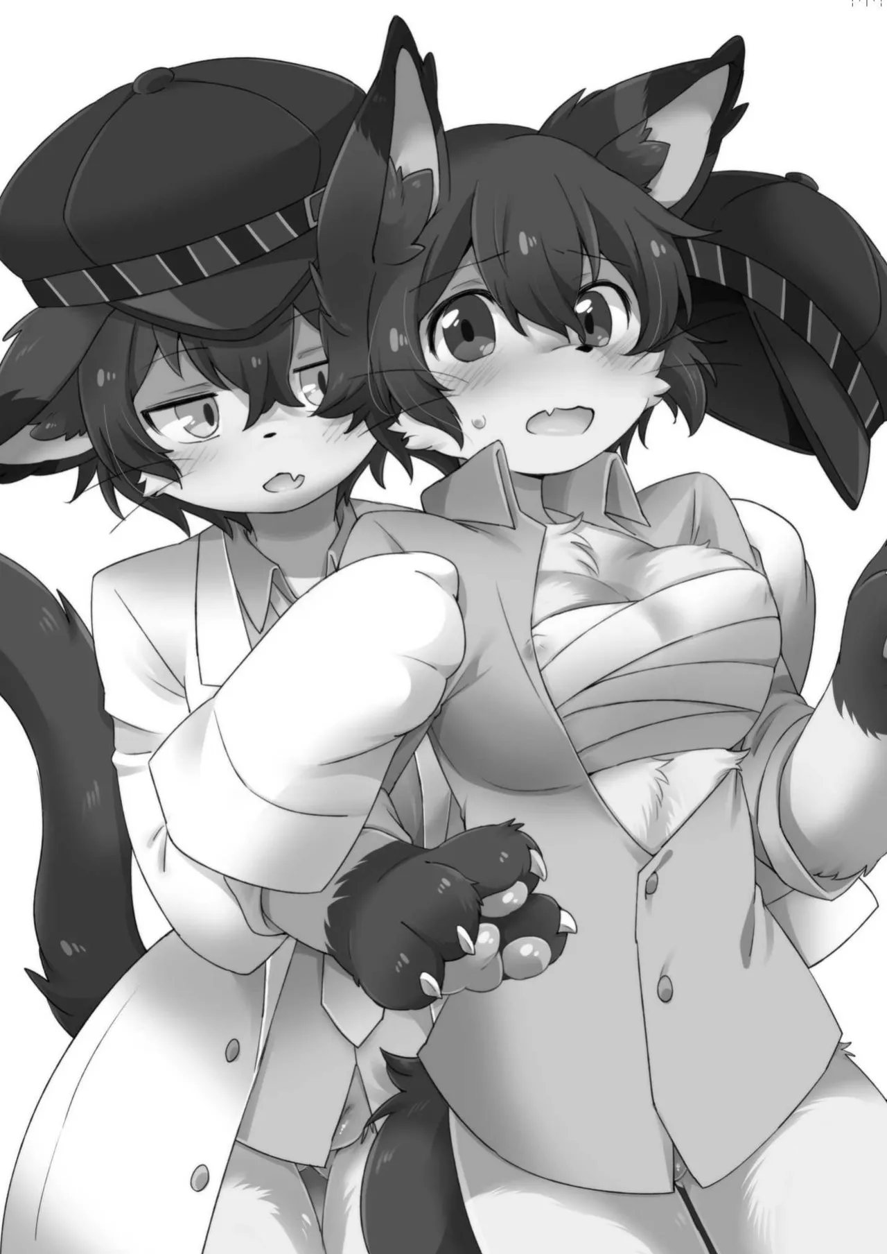 Nyāo-kun to Nyan×2 Panikku page 3 full