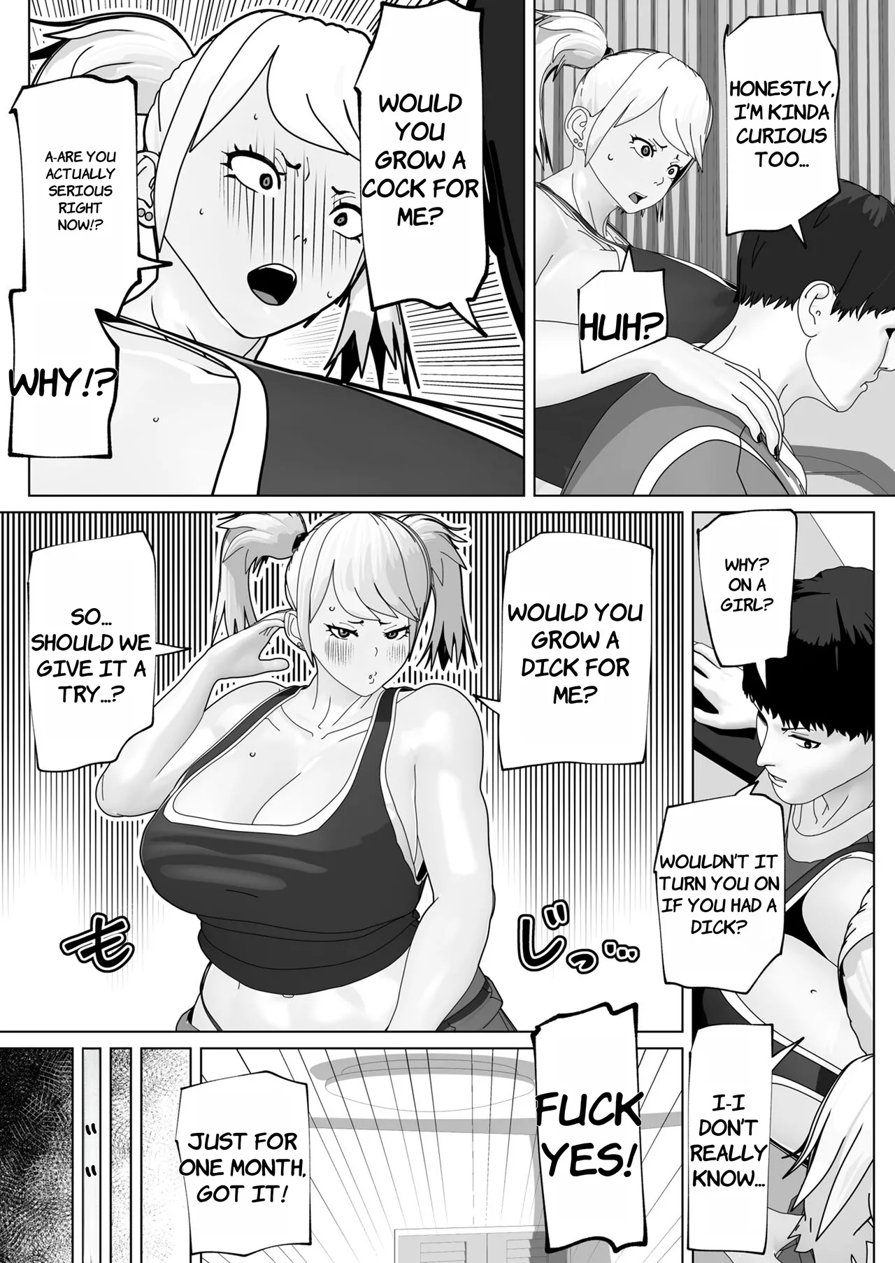 Futanari Subscription - ENGLISH AI TRANSLATED page 7 full