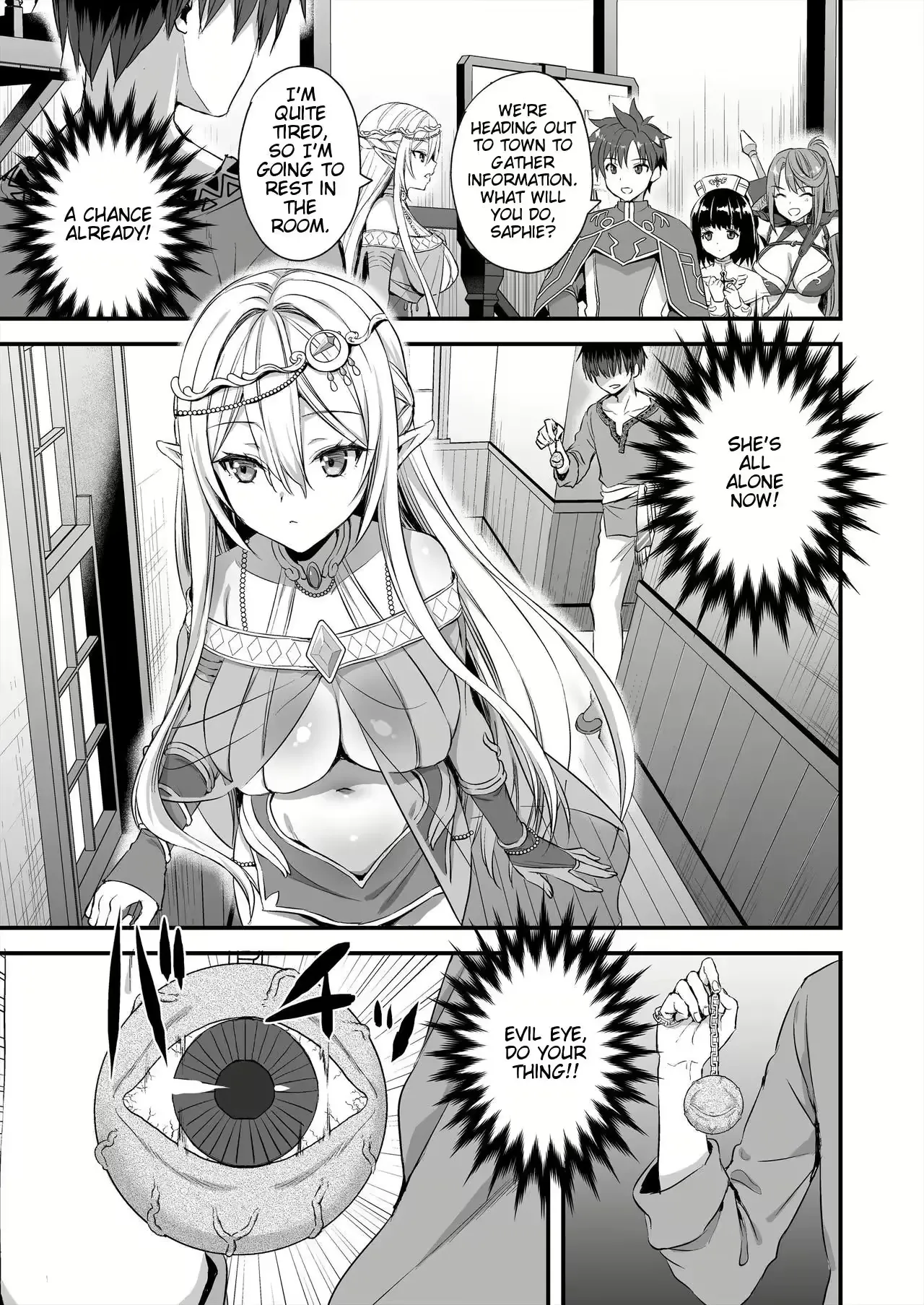 Horny Isekai Elf's Evil Eye page 6 full