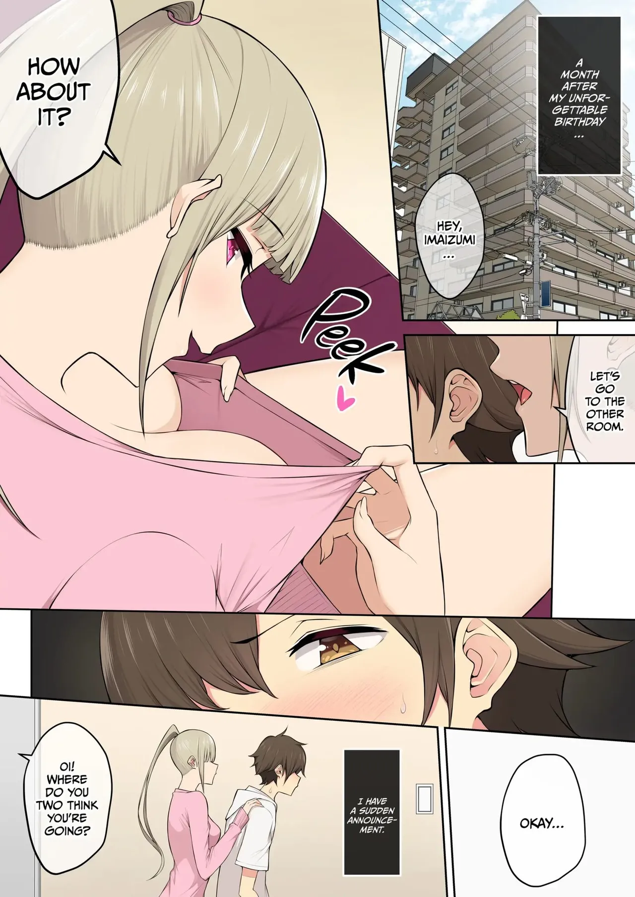 Imaizumi Brings All The Gyarus To His House 4 + Bonus page 2 full