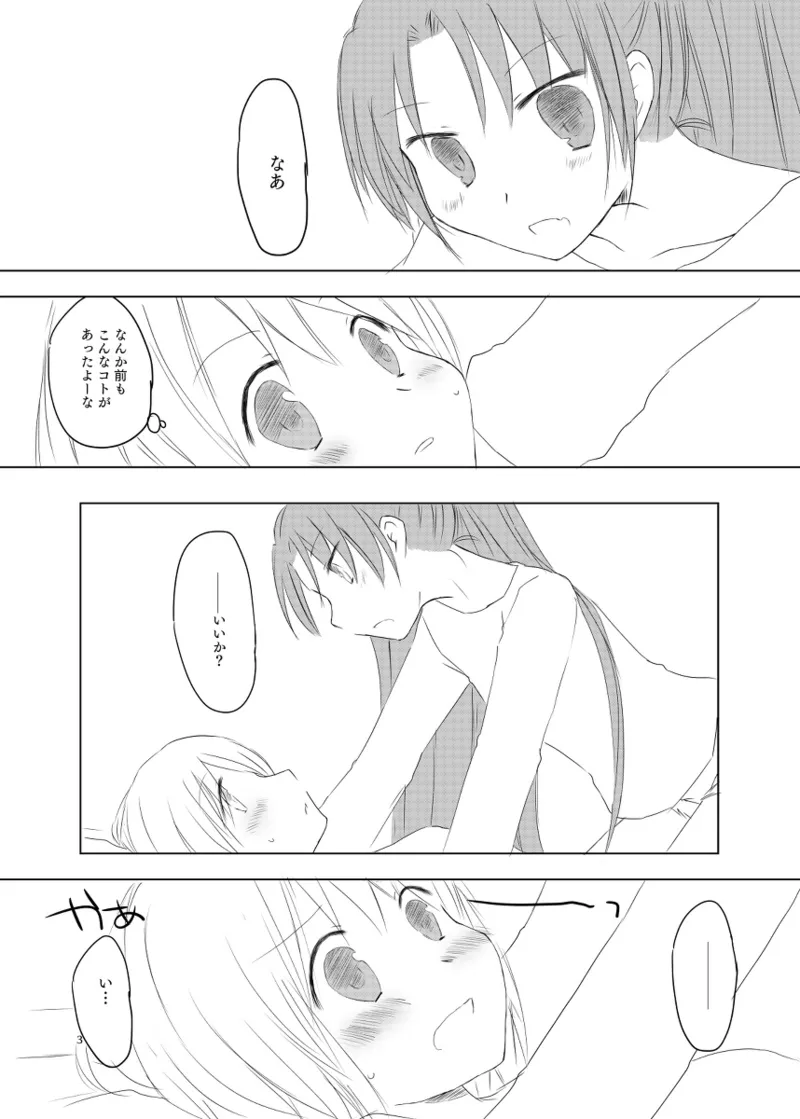 Sweet and Sour-Sayaka x Kyouko Doujinshin. page 2 full