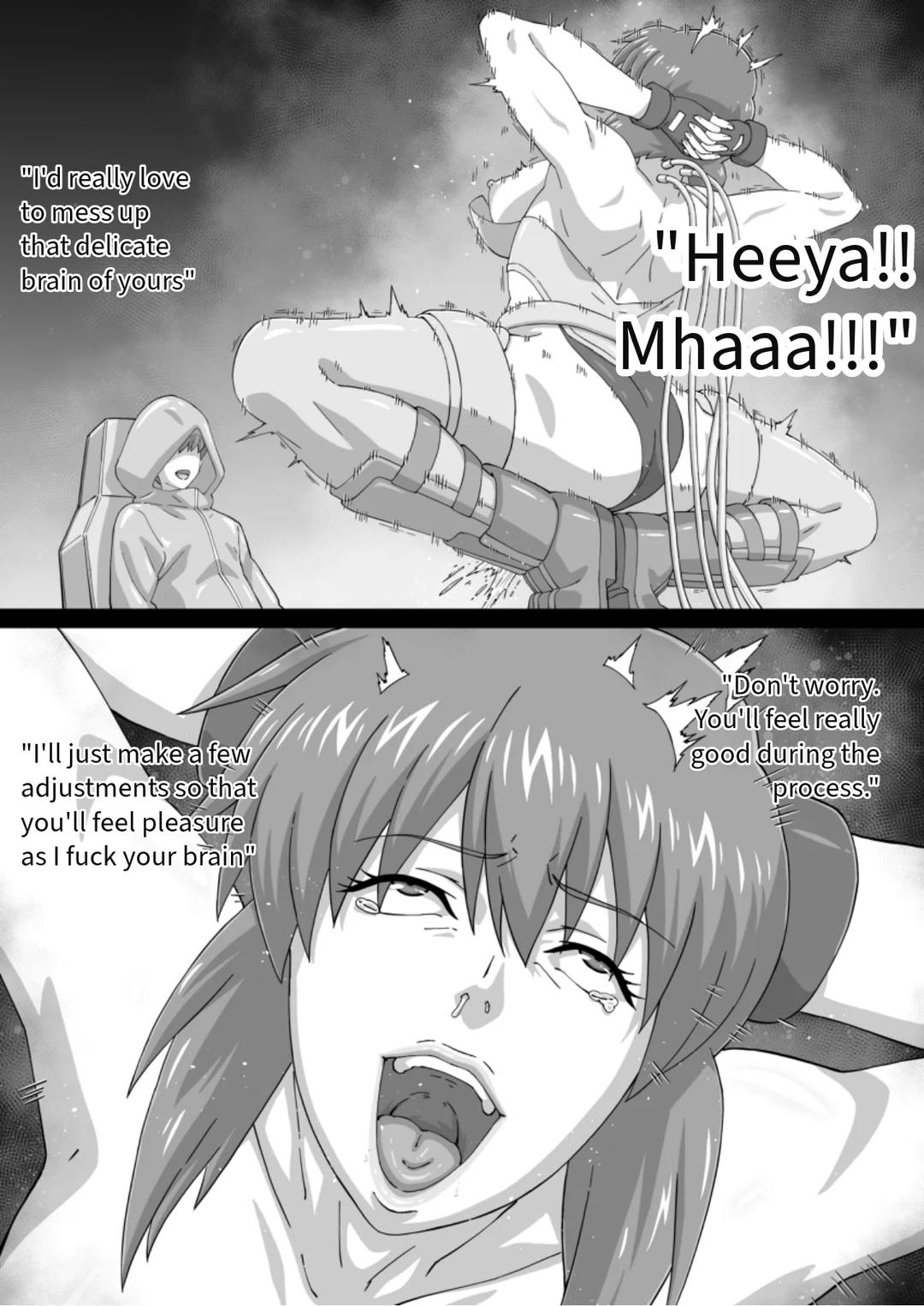 kuensan Motoko Brain Rape Ghost in the Shell:  English Translation from Reddit page 6 full