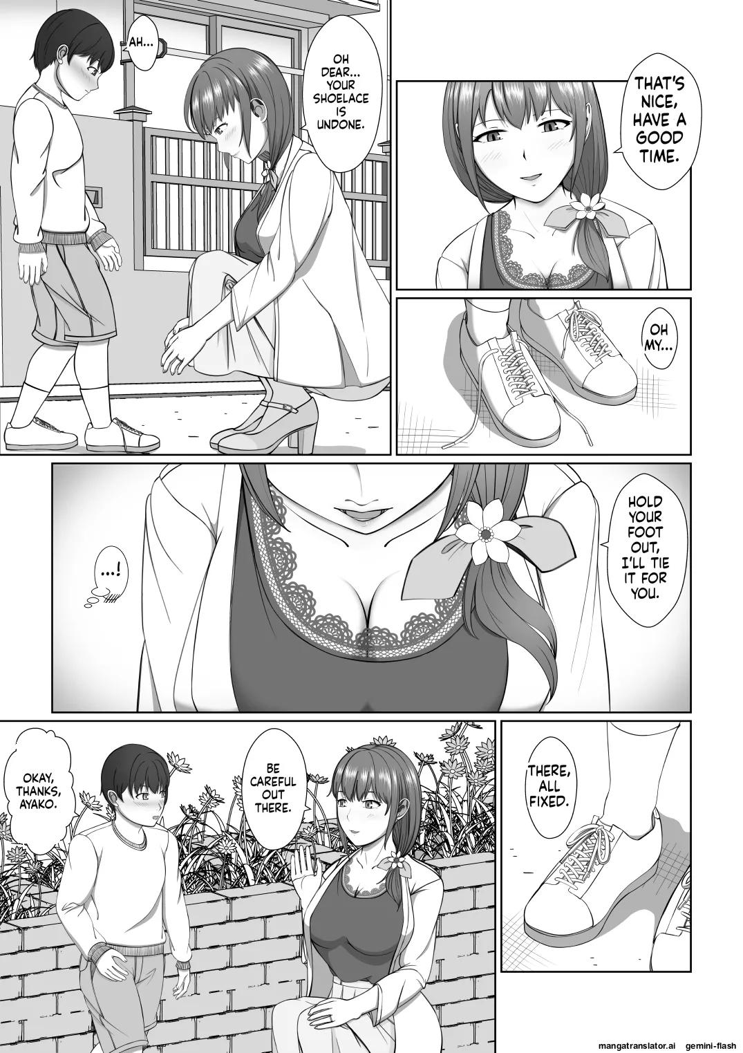 Oneesan no Chitsu-nai ni Shiroi Oshikko to Kiiroi Oshikko page 4 full