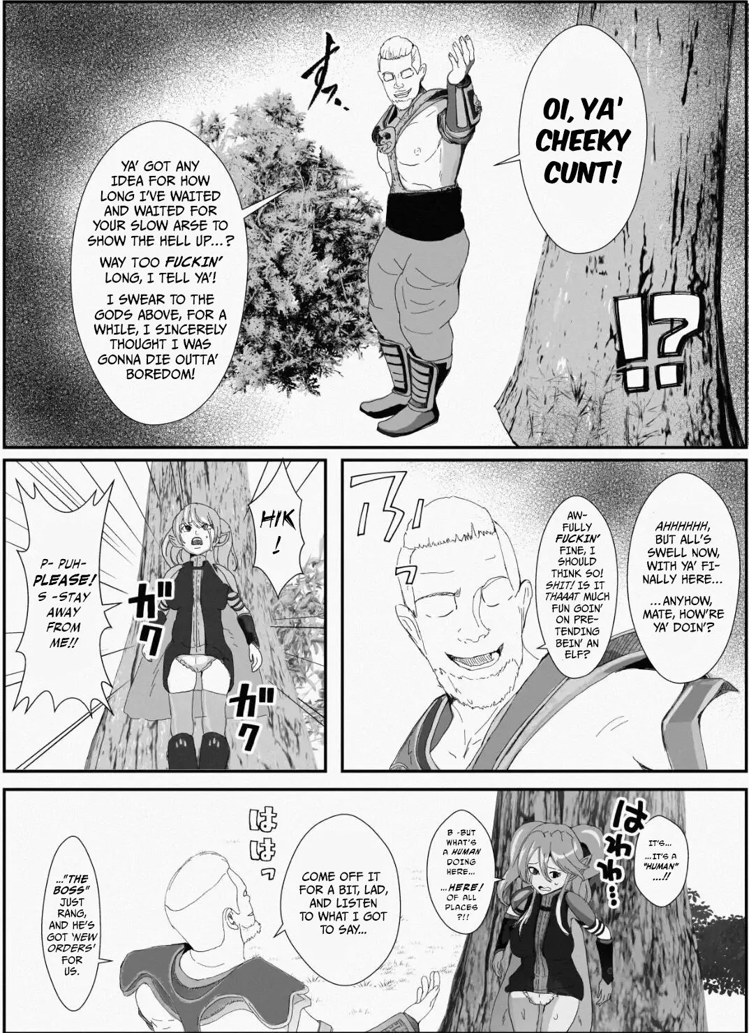 Kawa to Elf to Sanzokudan ~Kawa ni Sare Shukka Sareru Elf no Kazoku~ | Of Skins, Elves, And Bandits — How A Family Of Elves Were Made Into Skin, And Promptly Shipped Off page 6 full