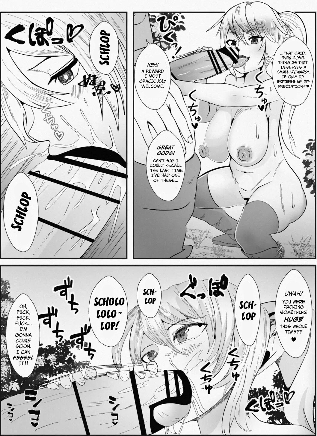 Kawa to Elf to Sanzokudan ~Kawa ni Sare Shukka Sareru Elf no Kazoku~ | Of Skins, Elves, And Bandits — How A Family Of Elves Were Made Into Skin, And Promptly Shipped Off page 9 full