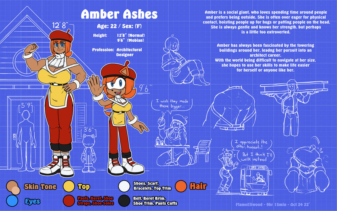 Artist:FlameEliwood  ignatius and amber page 1 full