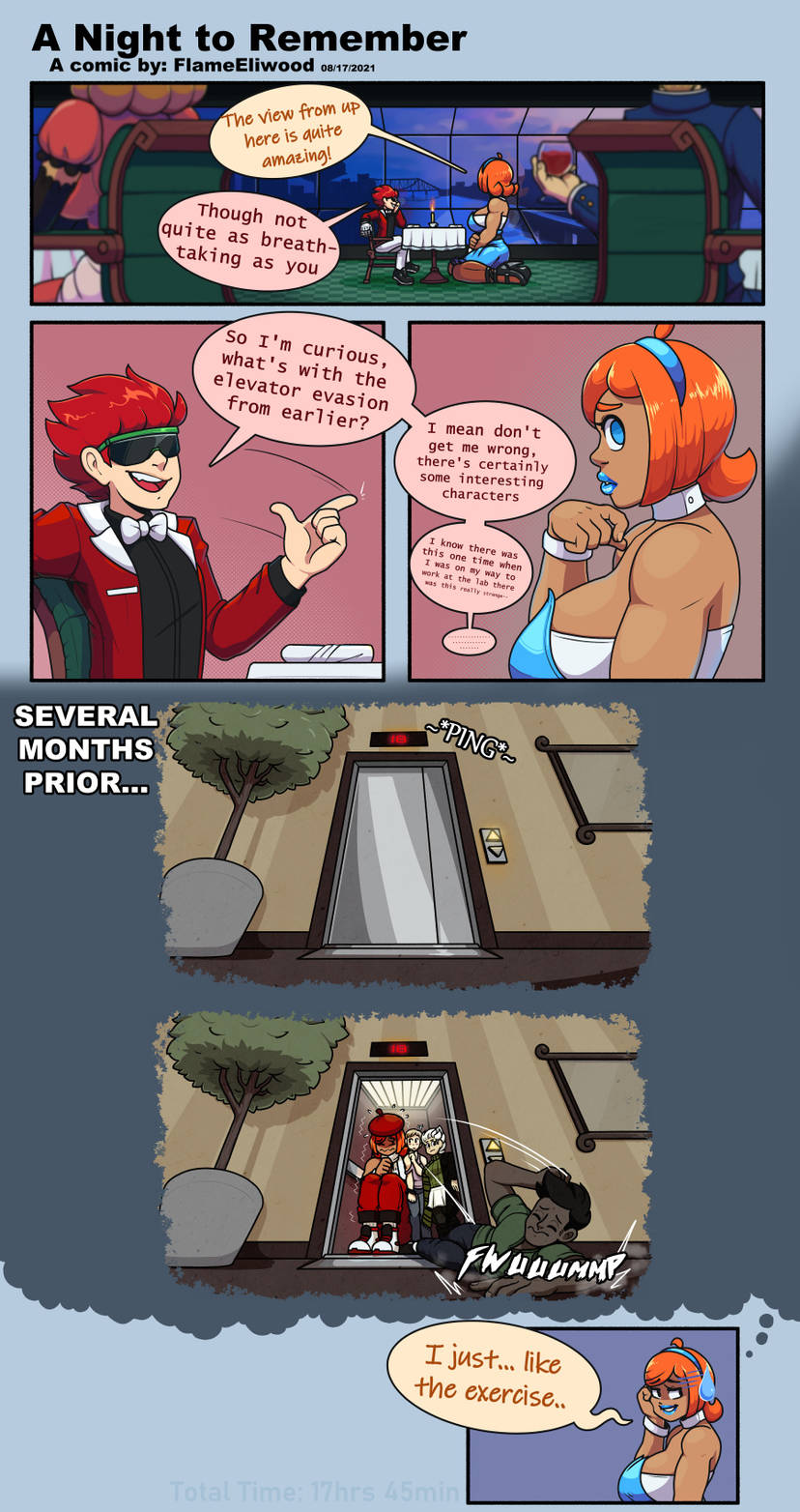Artist:FlameEliwood  ignatius and amber page 2 full