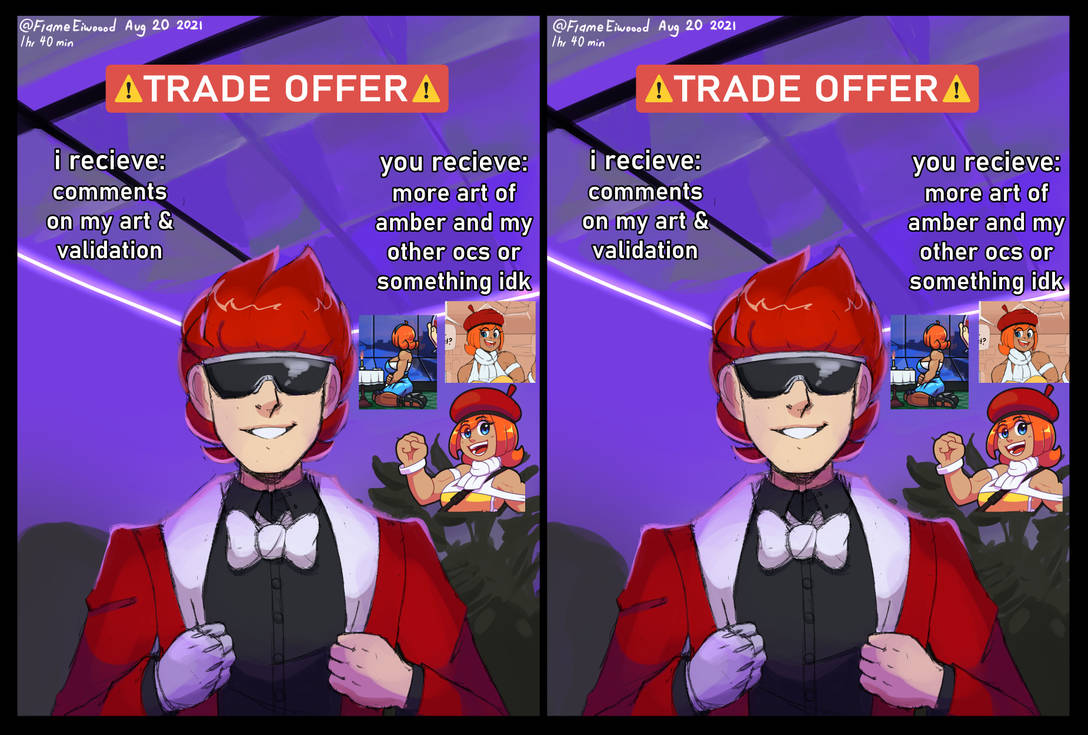 Artist:FlameEliwood  ignatius and amber page 3 full