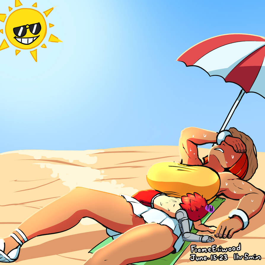 Artist:FlameEliwood  ignatius and amber page 7 full