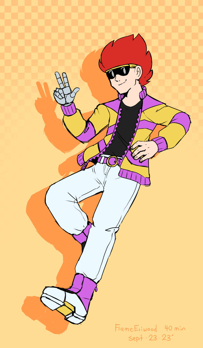 Artist:FlameEliwood  ignatius and amber page 8 full