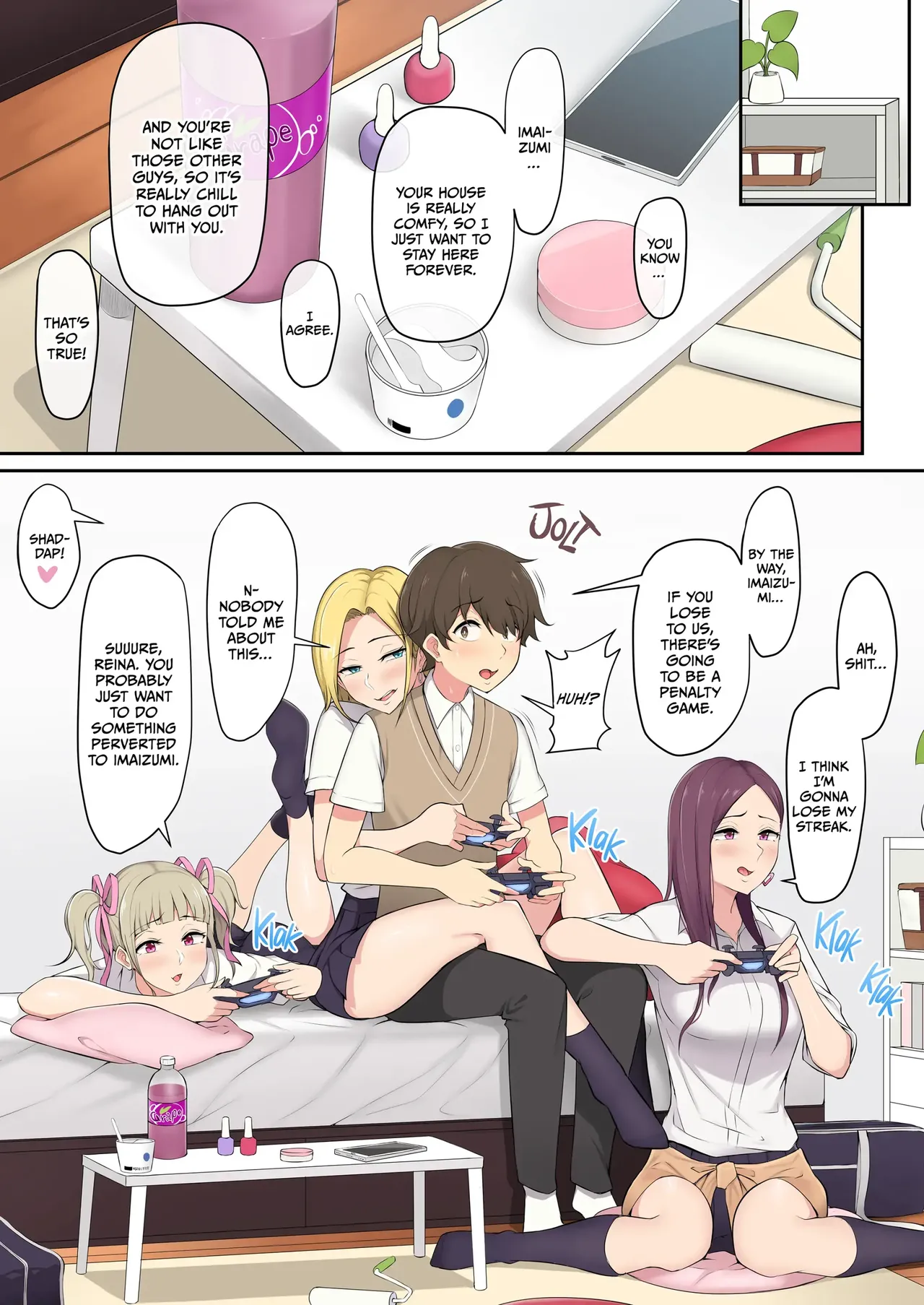 Imaizumin's house is a place for gals to gather 1-6 Bonus page 7 full