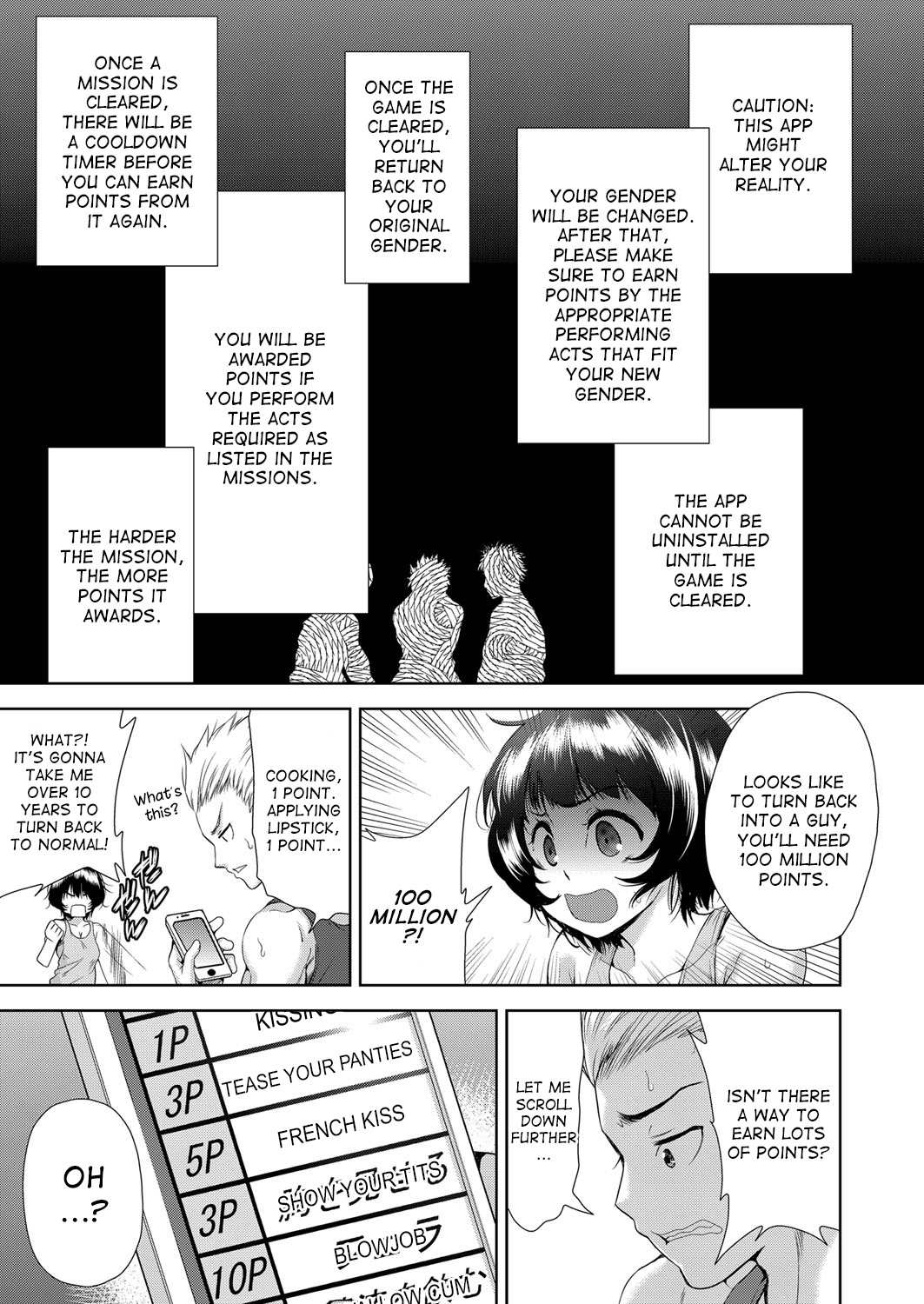 Onnanoko ni Naru Appli | An App That Turns You into a Girl Ch. 1-2 page 7 full
