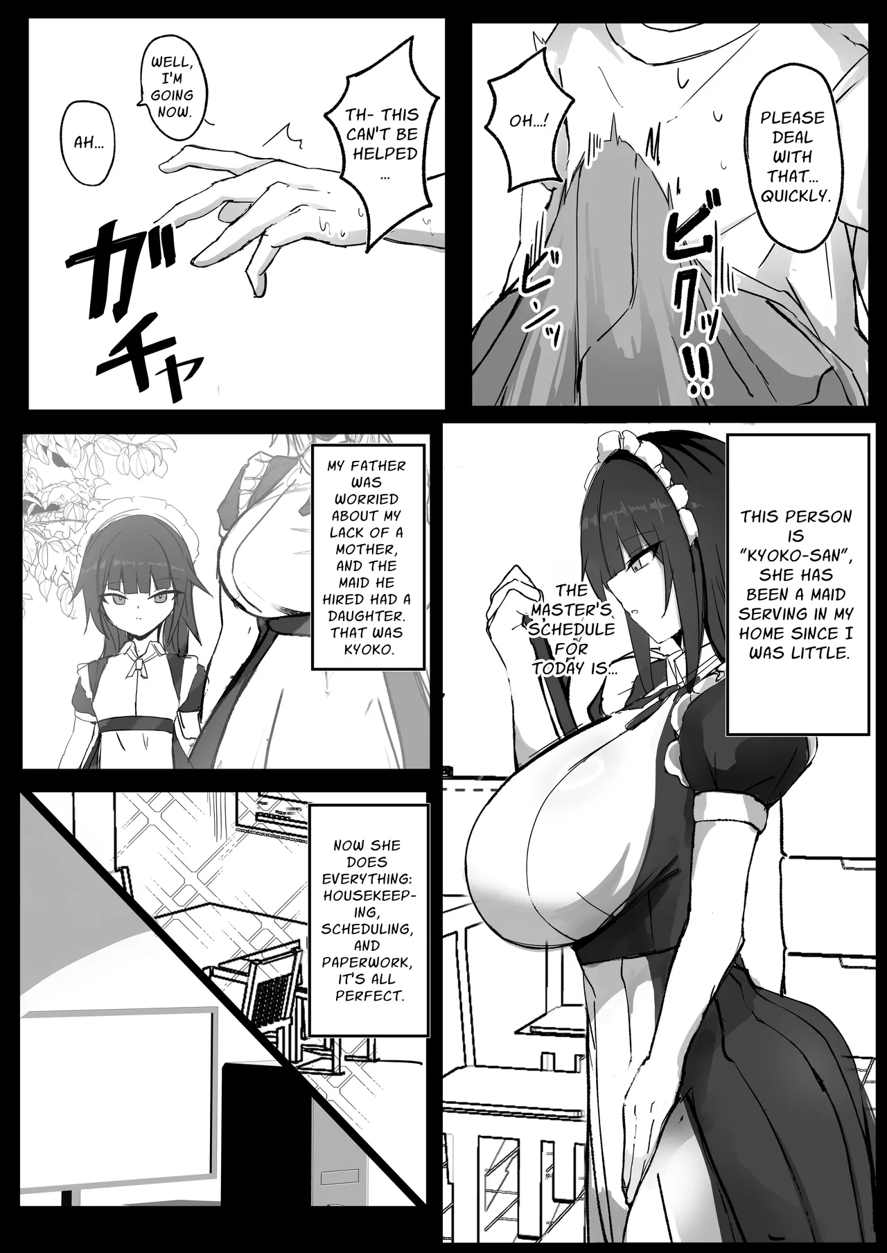Ore wa J Cup Maid no Goshujin-sama | I Am The Master of a J-Cup Busty Maid page 3 full