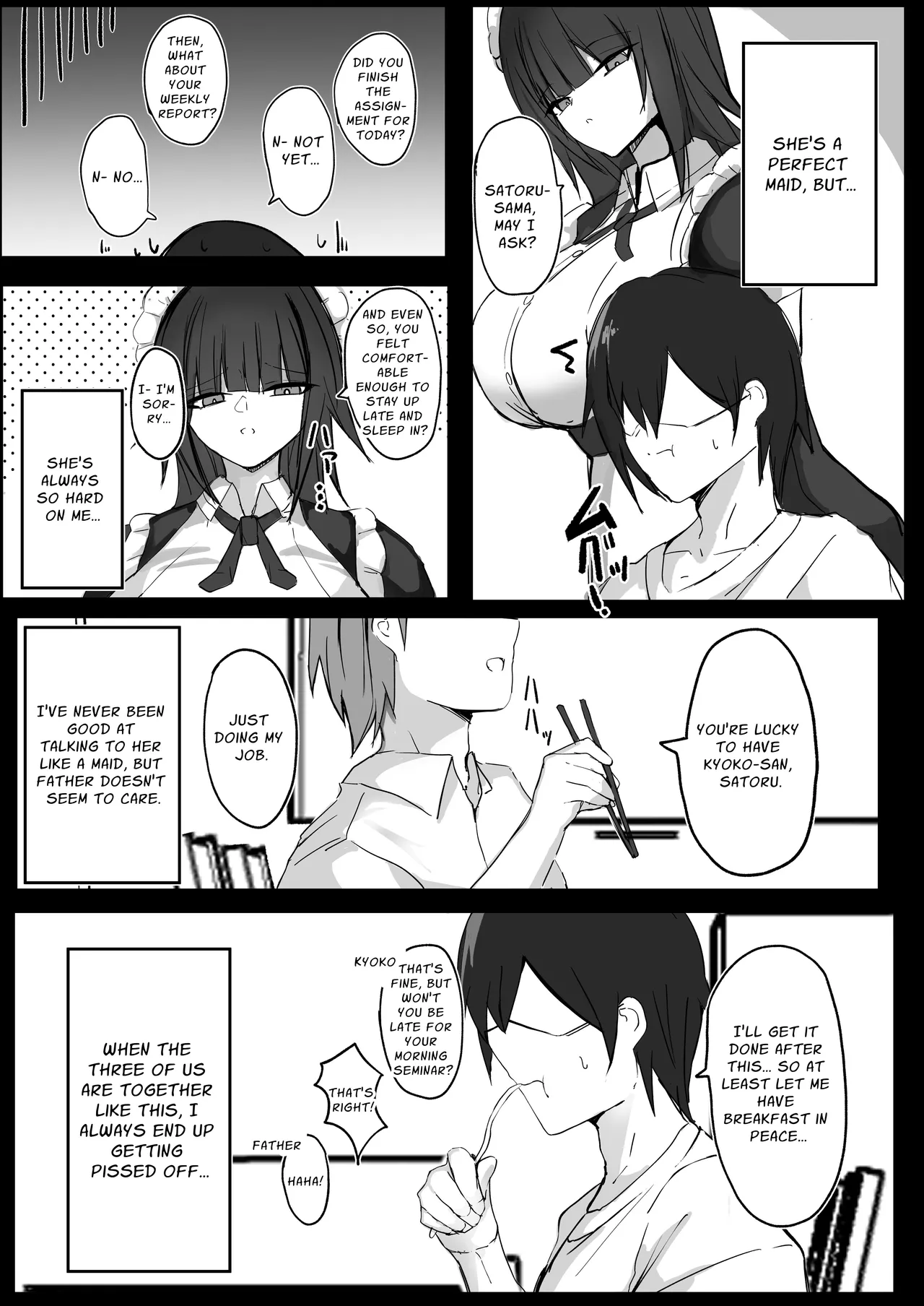 Ore wa J Cup Maid no Goshujin-sama | I Am The Master of a J-Cup Busty Maid page 4 full