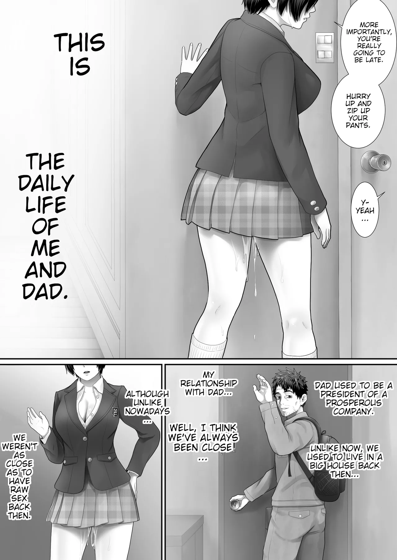 One Room, Chichi Musume-Seikatsu. | One Roon, Father and Daughter Living Together page 9 full