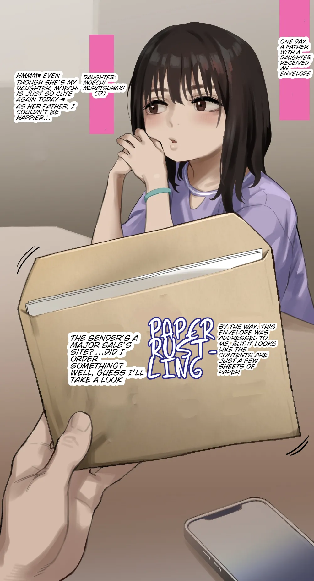 "Hamedori Shashin ga Okurarete Kitamashita... page 1 full