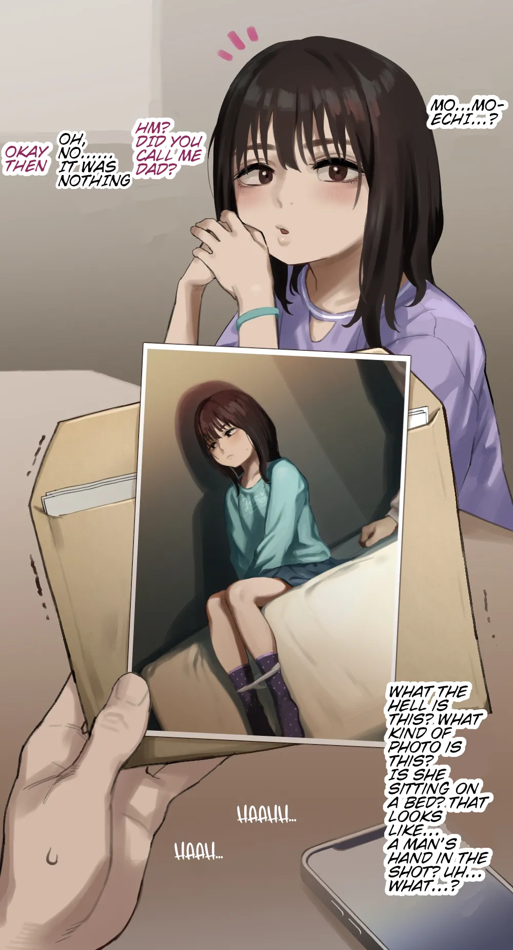 "Hamedori Shashin ga Okurarete Kitamashita... page 3 full